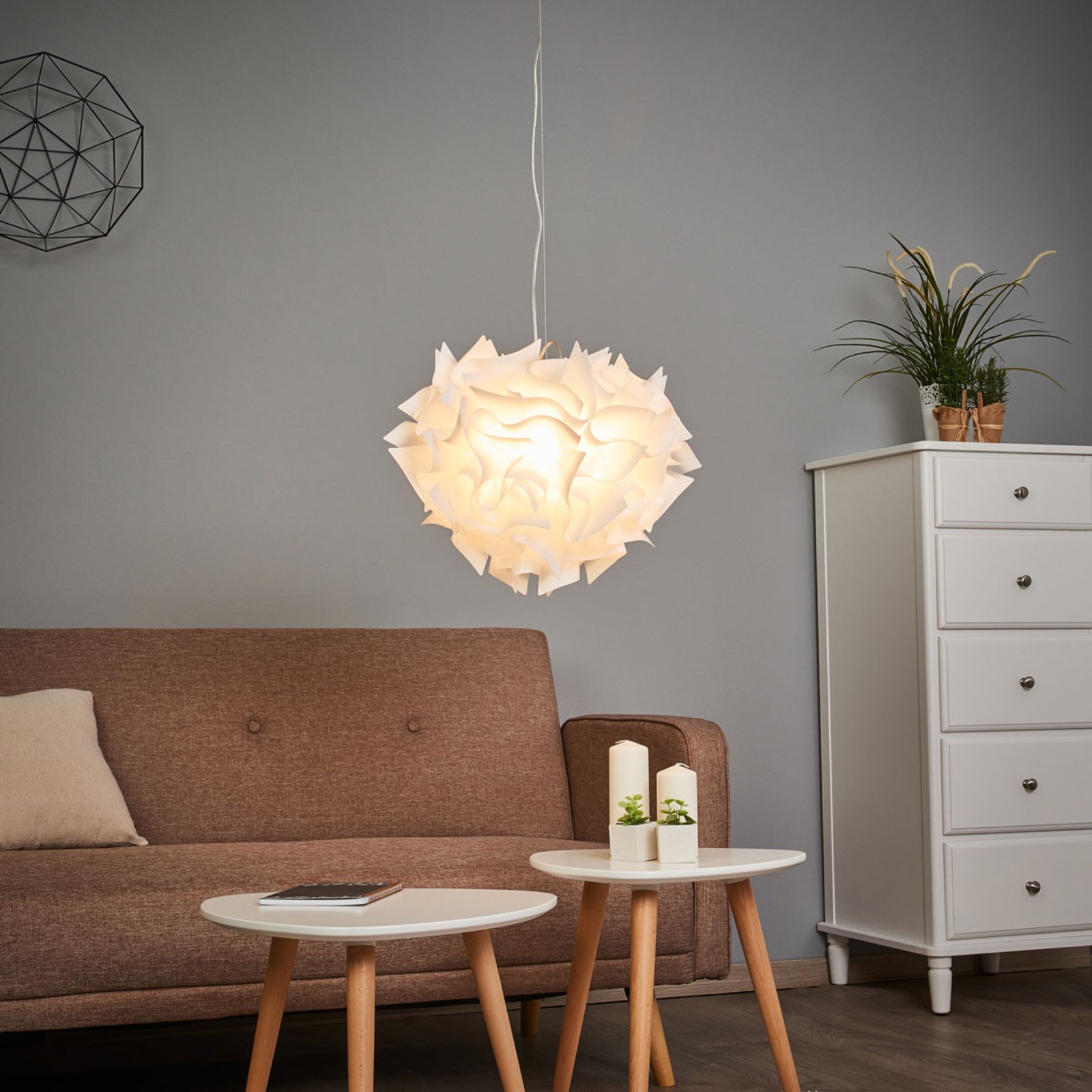 Veli Suspension Blanc - Slamp