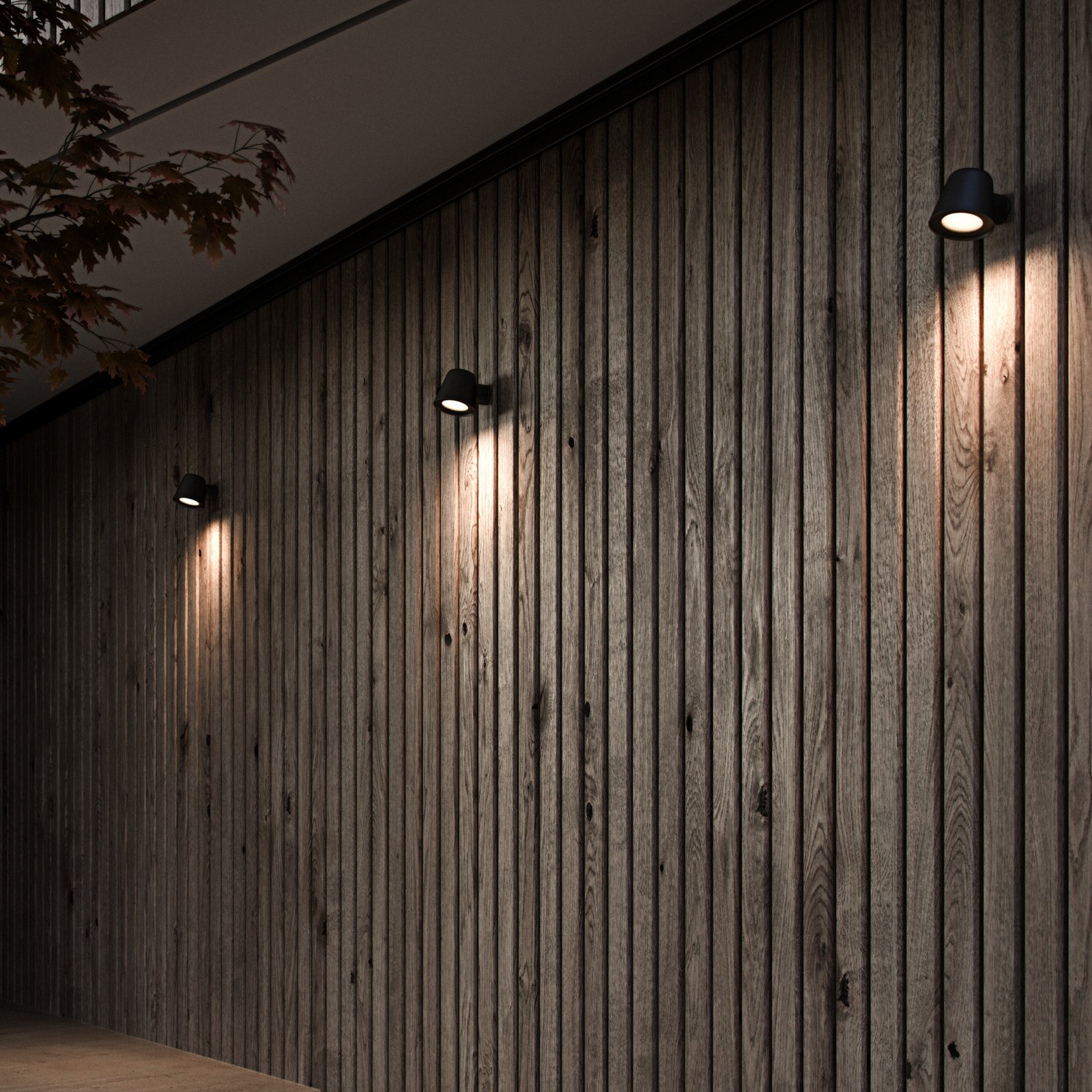 Aleria Aplică pentru exterior metal negru - Nordlux
