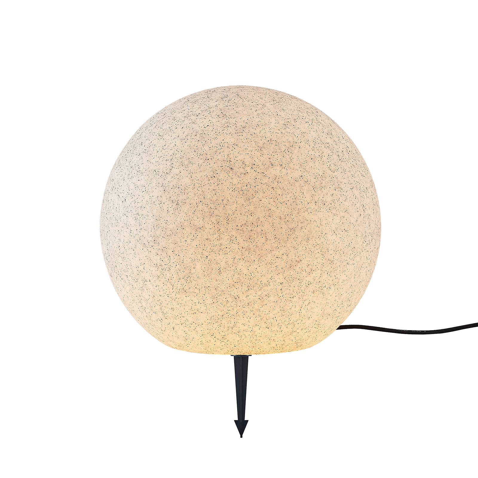 Arcchio Orlana lámpara esférica IP65 textura 45 cm