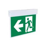 LED emergency exit light Hausen for wall and ceiling