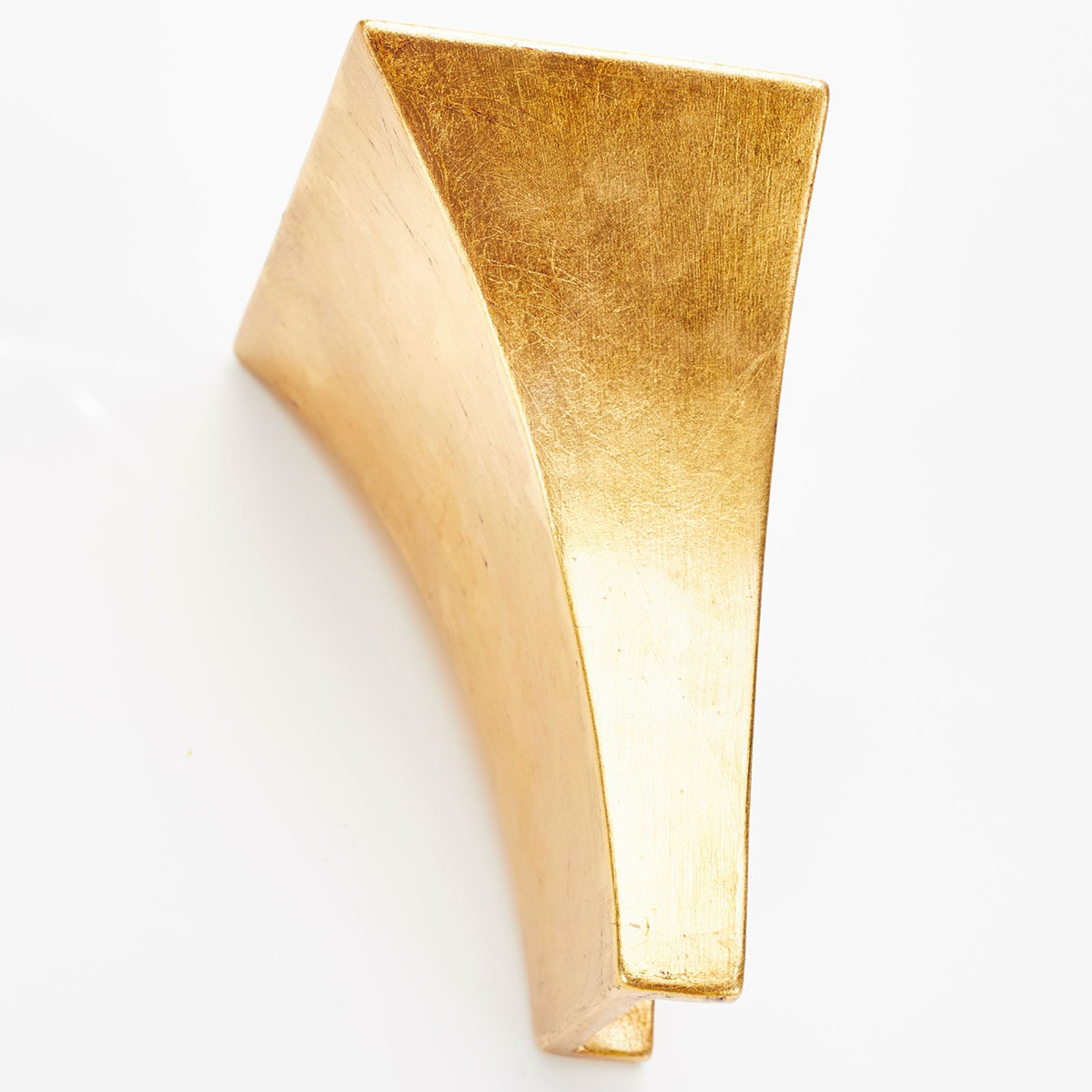 Fali lámpa Antonie szögletes aranyszínű