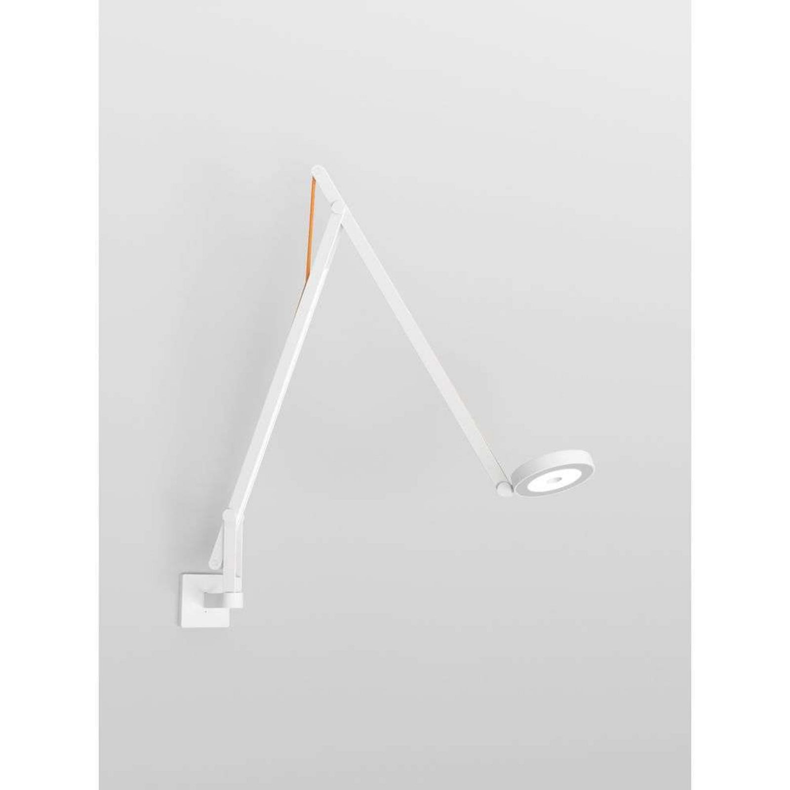 String W1 Wandleuchte DTW Matt White/Orange Rotaliana - Wohnzimmer - Aluminium
