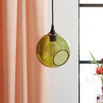 Ballroom pendant light, green