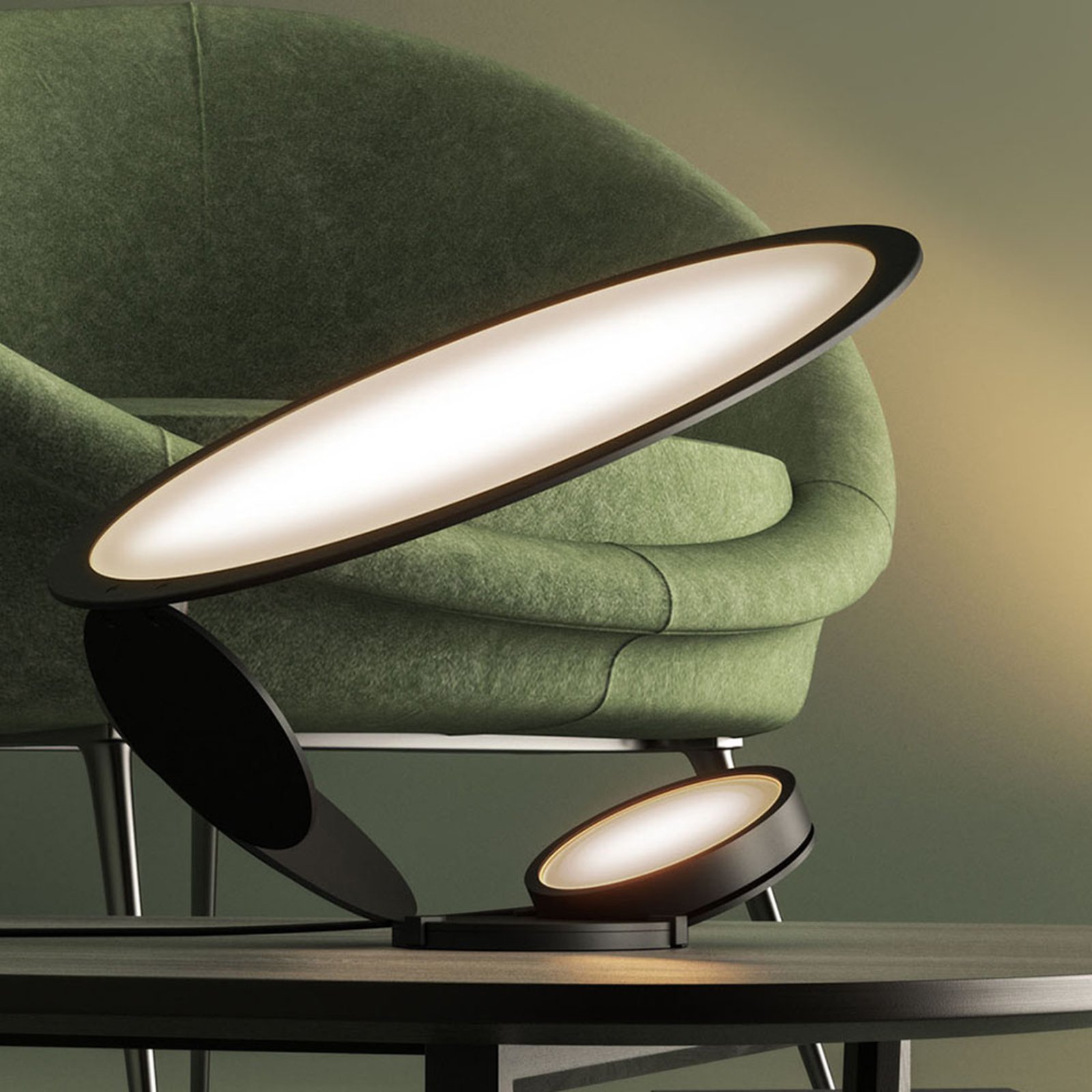 Dizajnová stolová LED lampa Axolight Cut