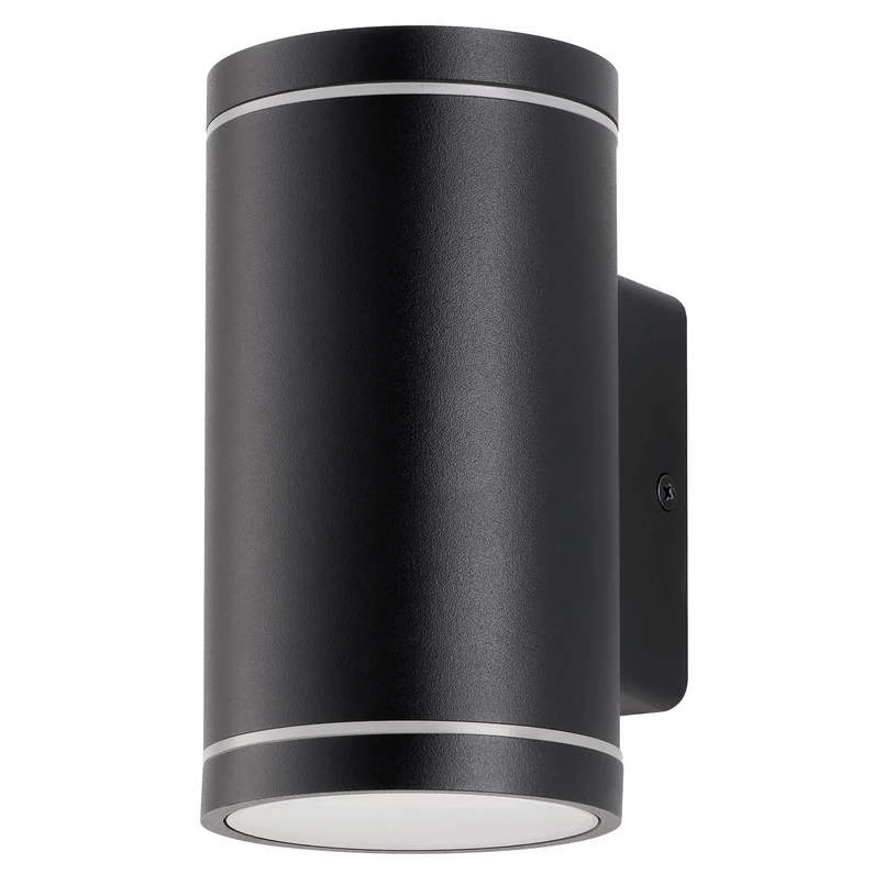 Lindby - Valtin Smart LED Applique Murale d'Extérieur Noir