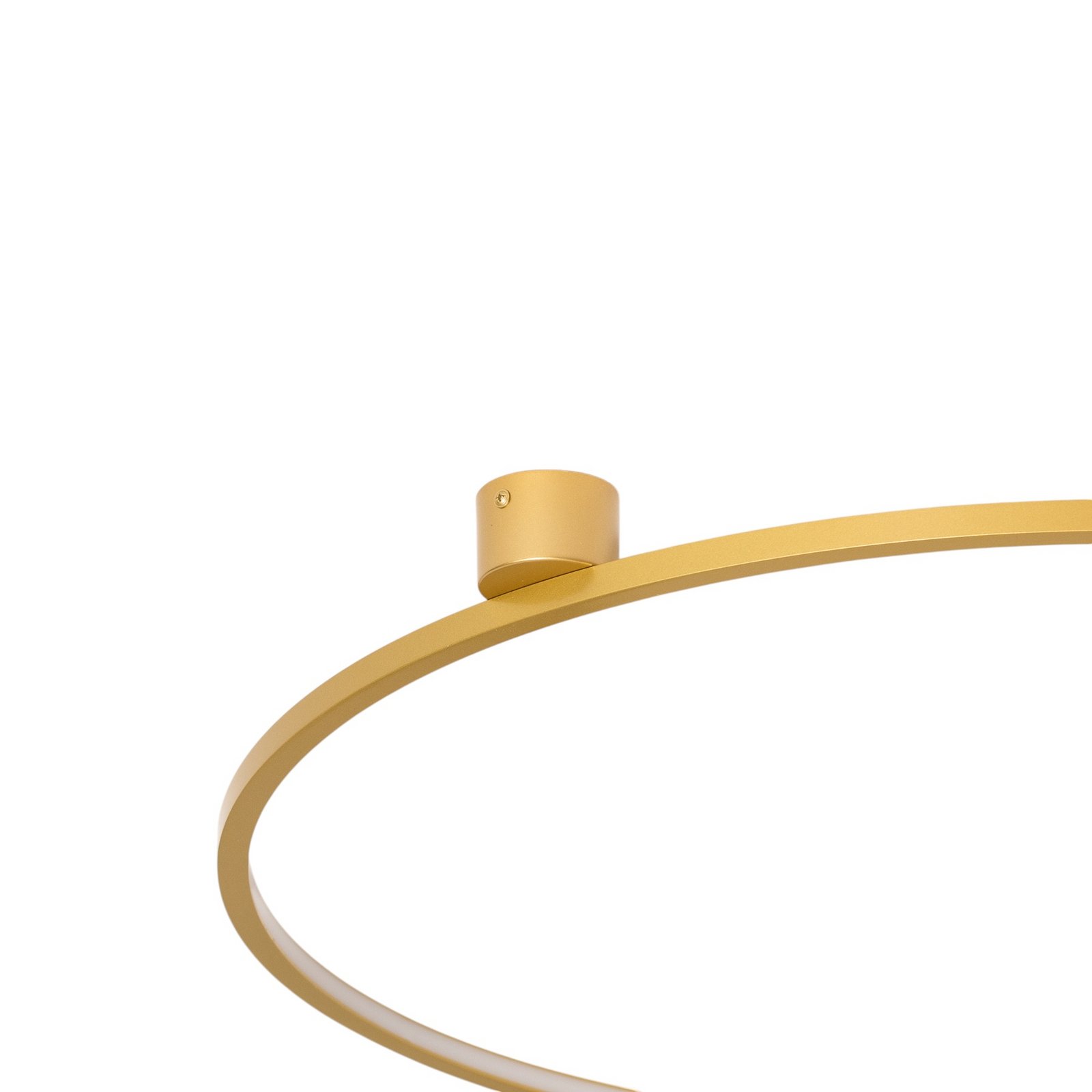 LED-Deckenleuchte Saturno, gold, Ø 80 cm, Metall, 4.000 K