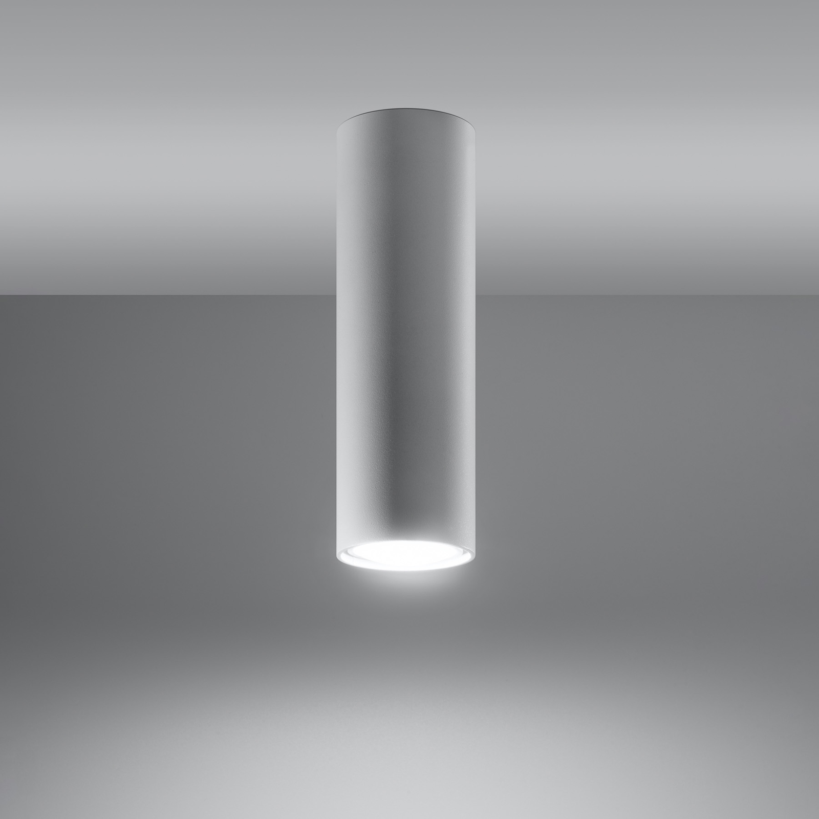 Euluna Thalassa stropné svietidlo 1 svetlo biele výška 20 cm