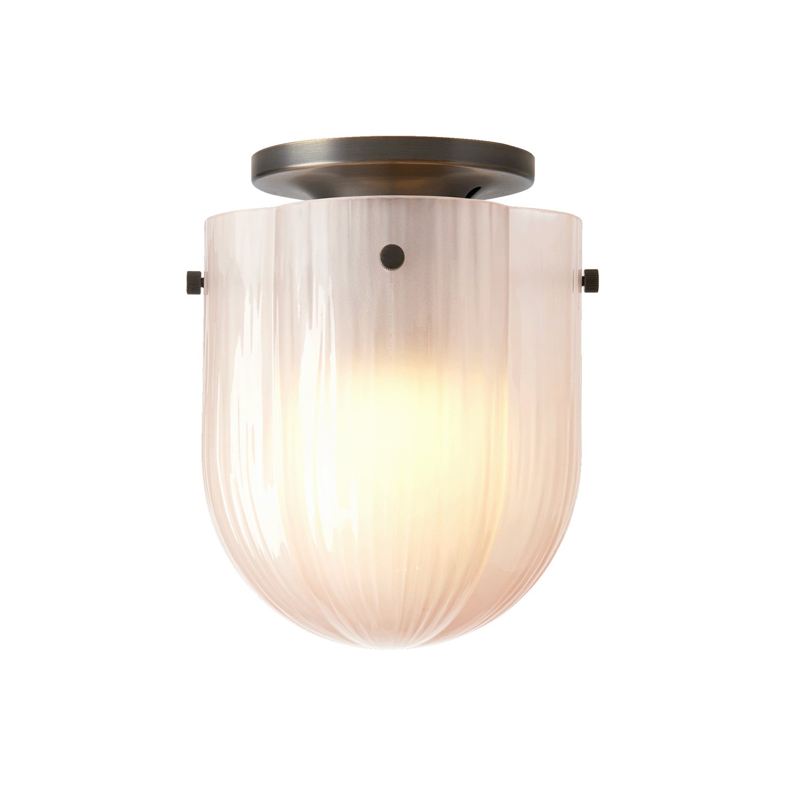 Seine Plafond Coral/Antique Brass - GUBI