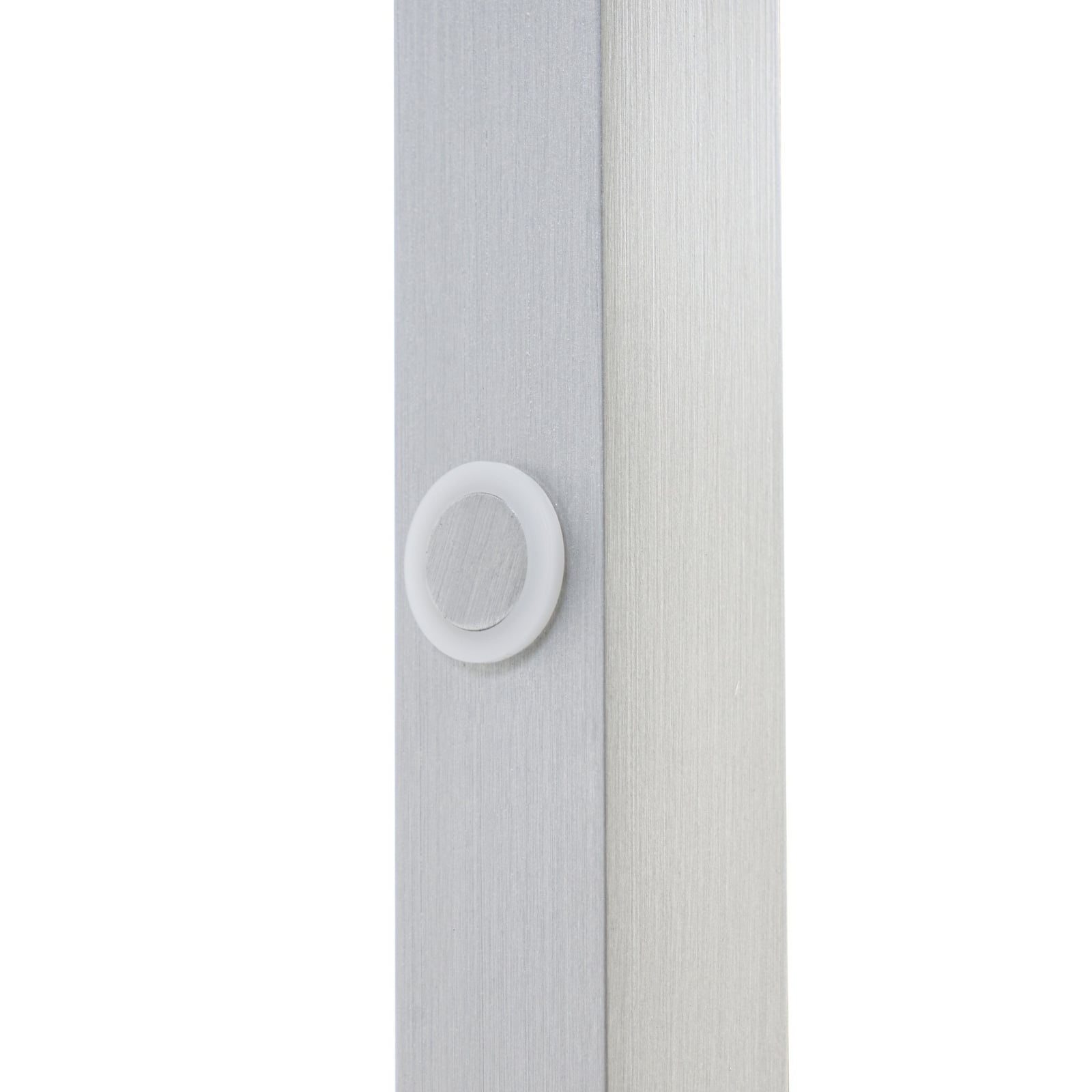 Lucande LED стояща лампа Steve, алуминий, 130 cm, с регулируема яркост