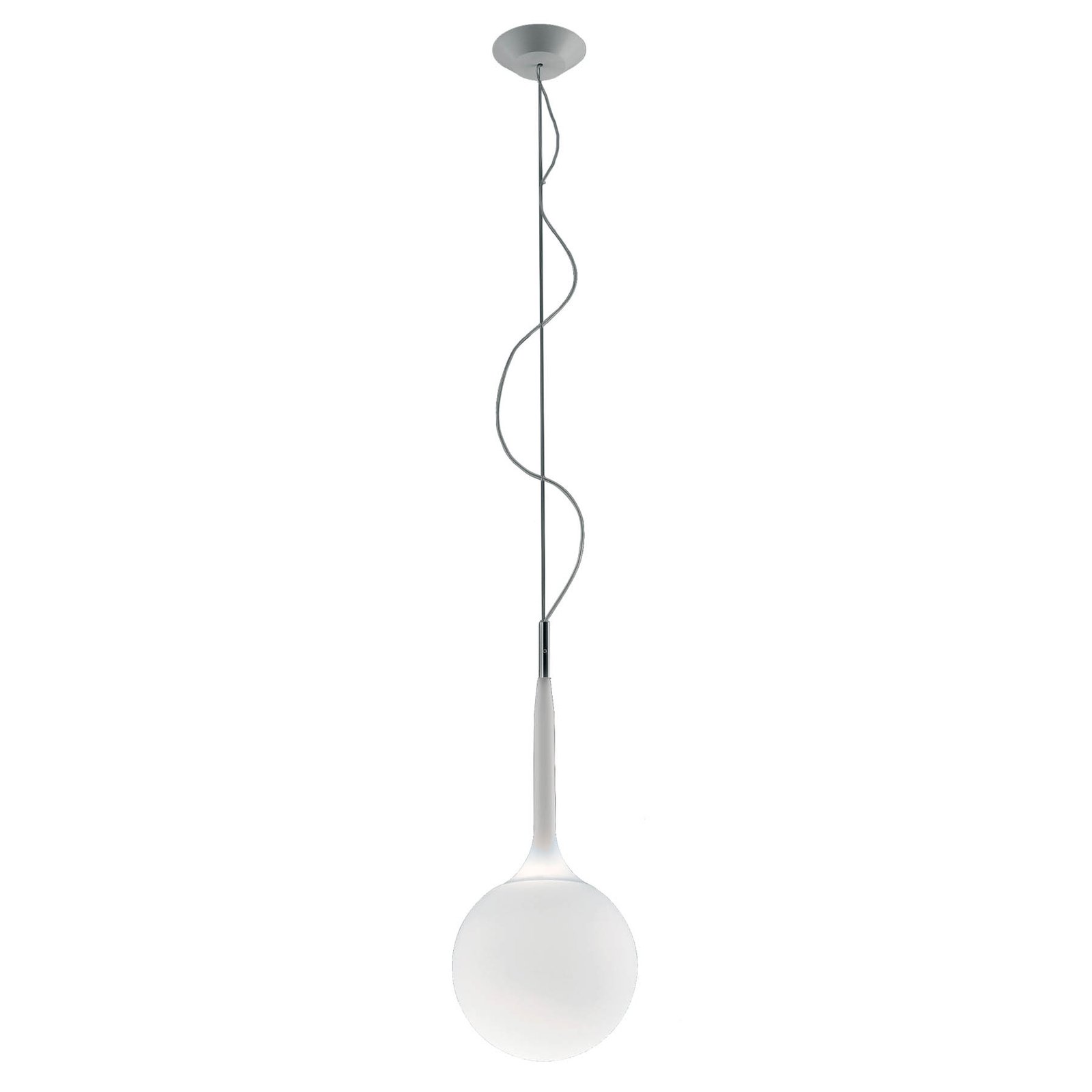 Artemide Castore Hängeleuchte aus edlem Glas