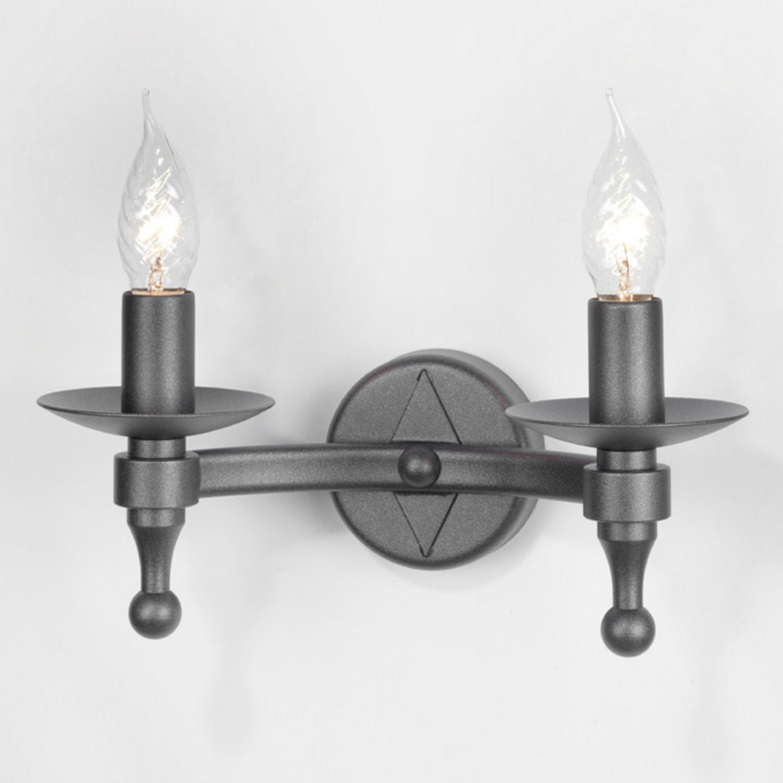 Aplică de perete fier forjat WARWICK grafit