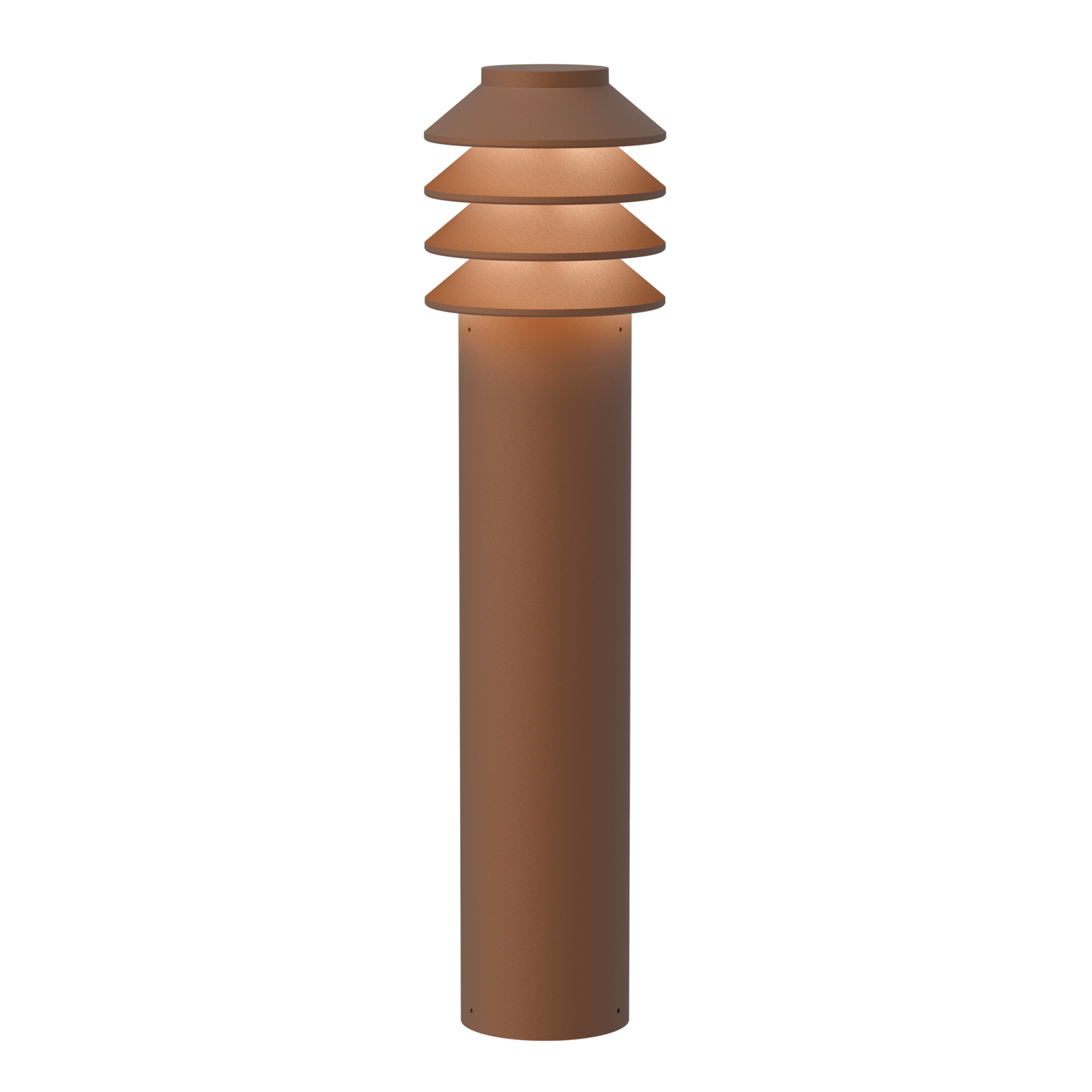 Louis Poulsen Bysted ohneAdapter corten 53cm 2700K