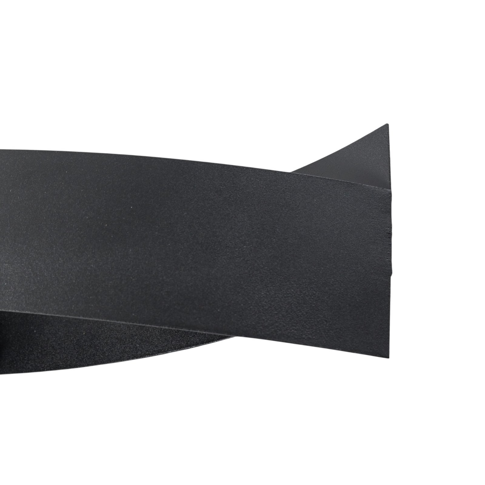 Wandleuchte Tadhg, schwarz, Metall, 35 cm breit, G9 Wandleuchte Tadhg, schwarz, Metall, 35 cm breit, G9