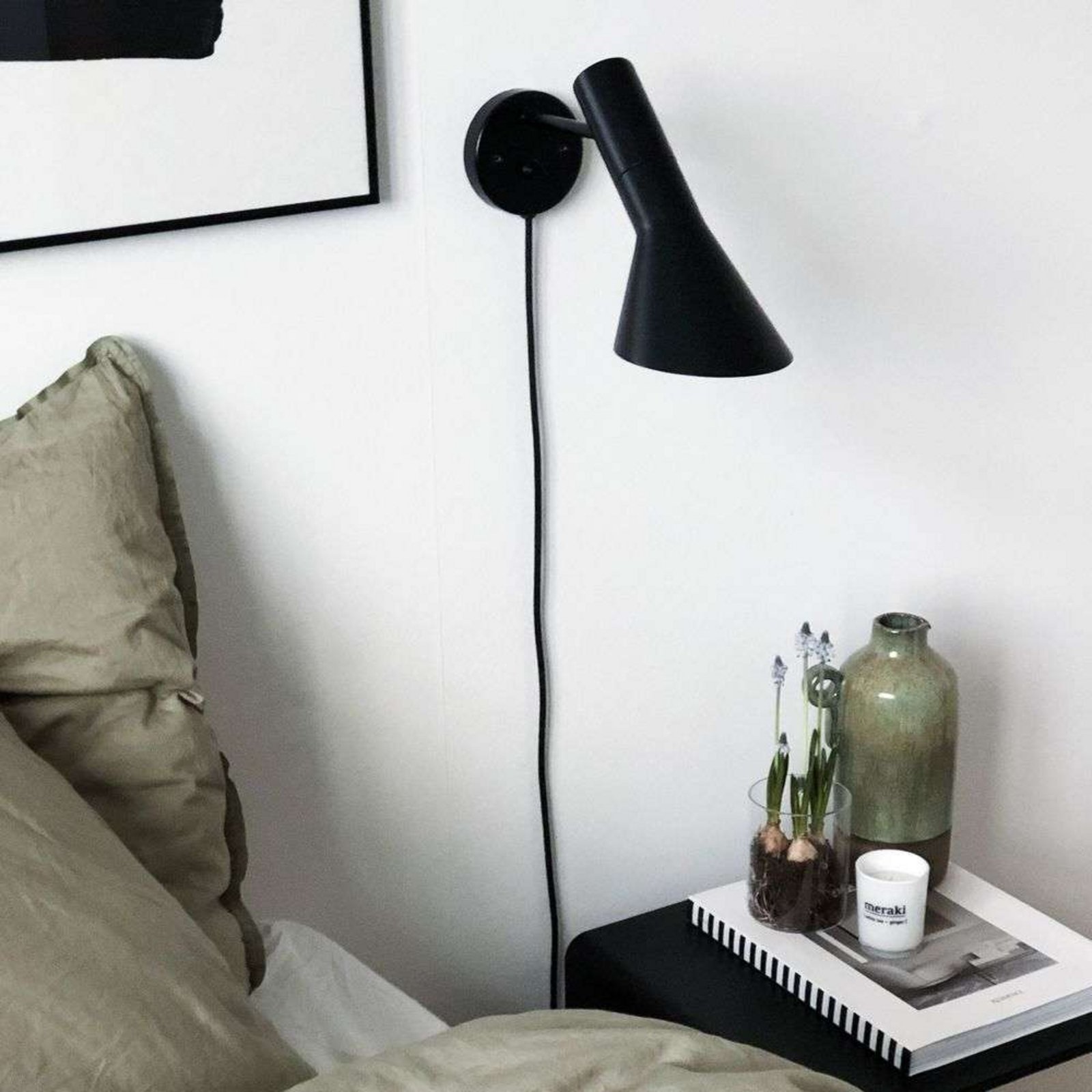 AJ Wall Lamp Black - Louis Poulsen