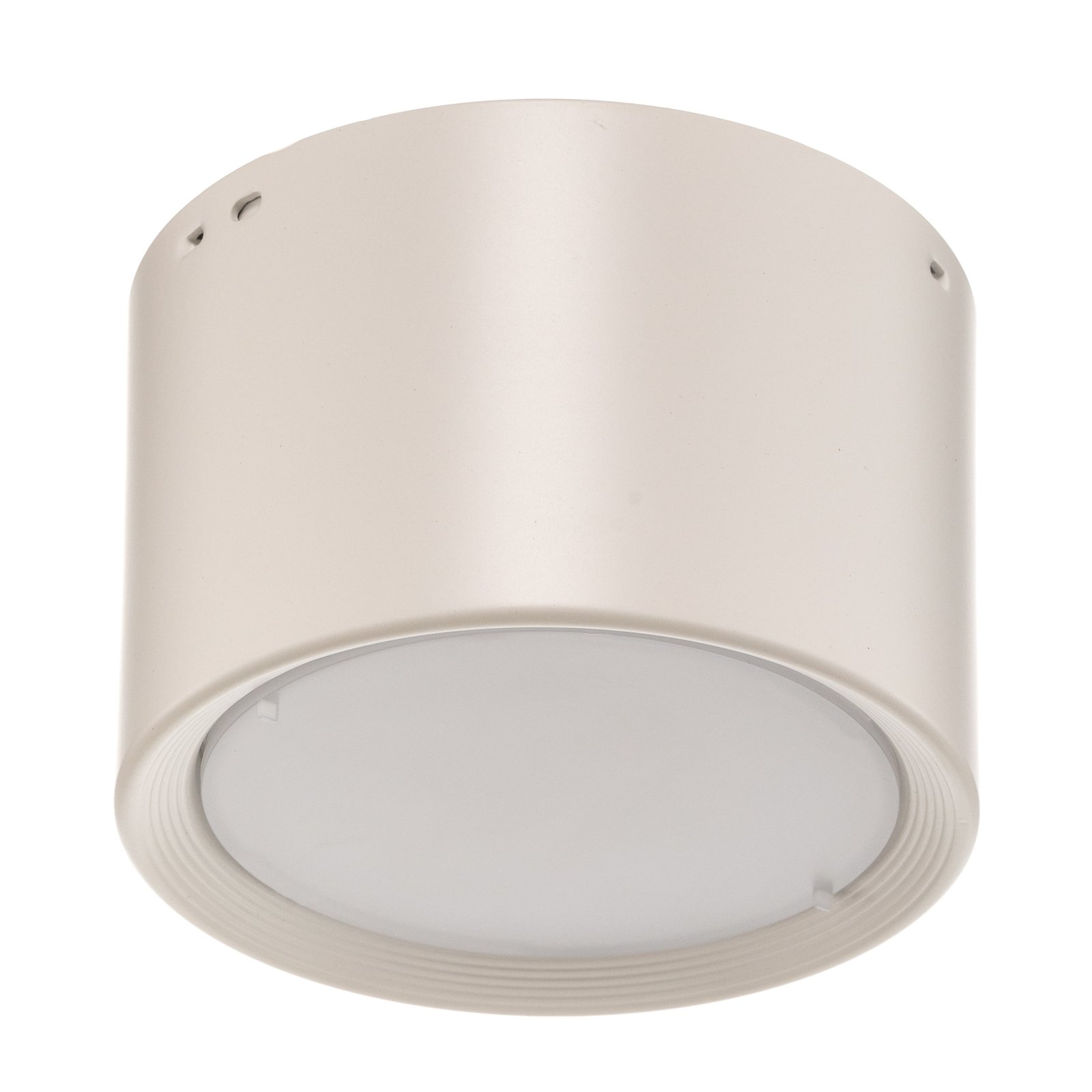 LED downlight Ita in white with diffuser, Ø 12 cm