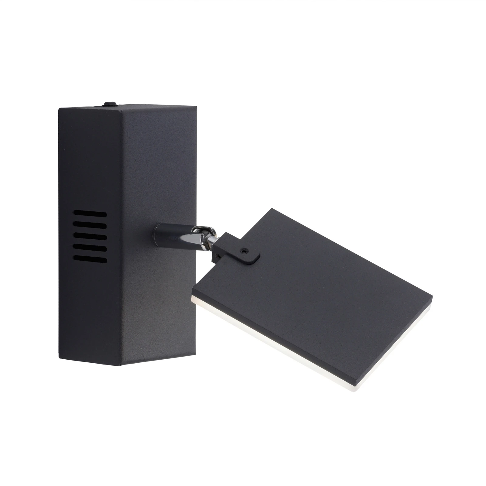 PURE Mira LED zidna svjetiljka s daljinskim, CCT, crna