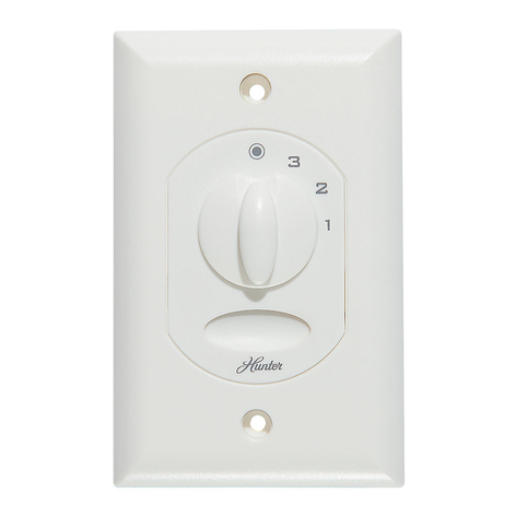 Wandschalter für Hunter Deckenventilatoren