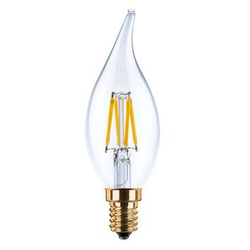 SEGULA LED-lys vindstød E14 3W 2.200 K filament