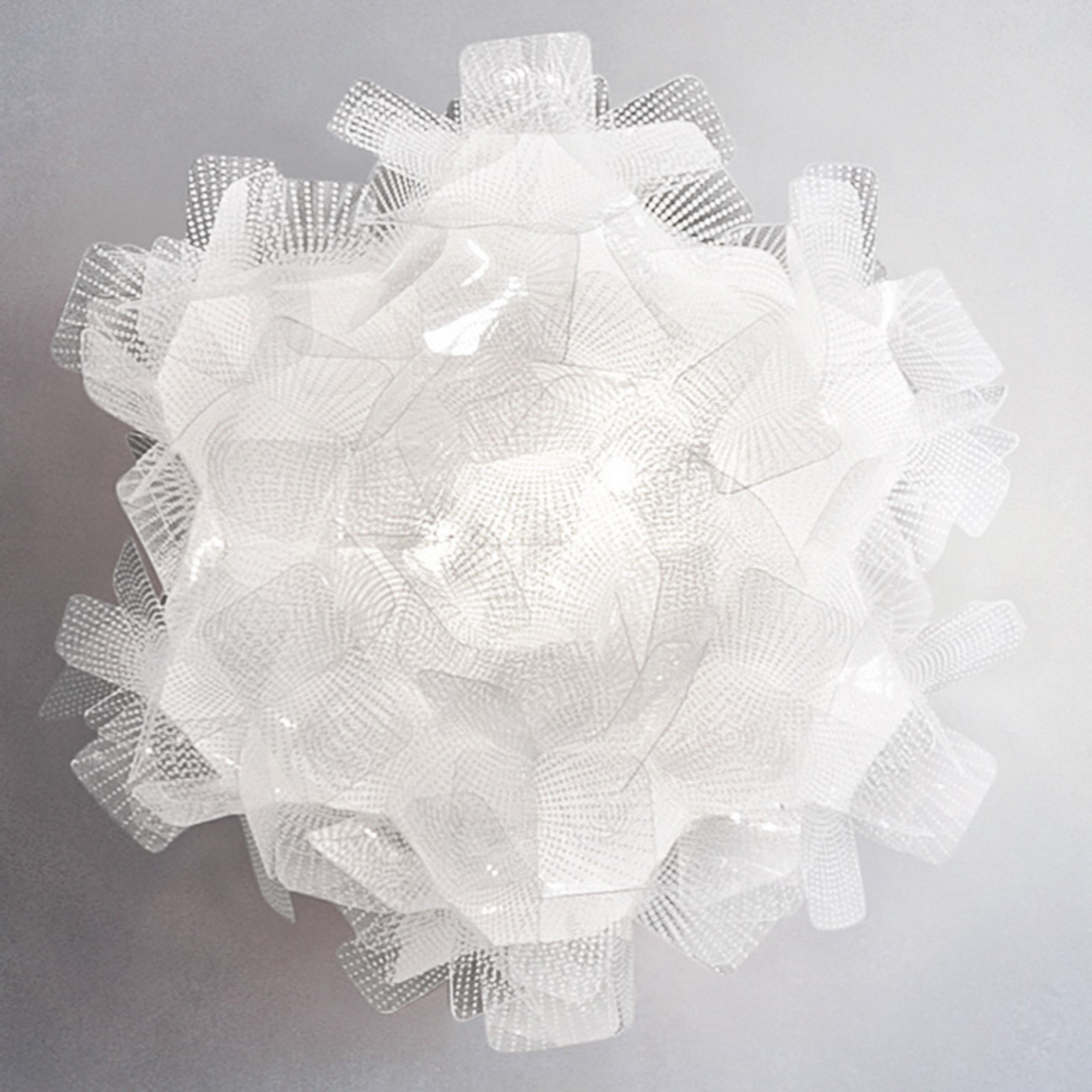 Slamp Branco Candeeiro De Parede Clizia Pixel Ø 53 Cm