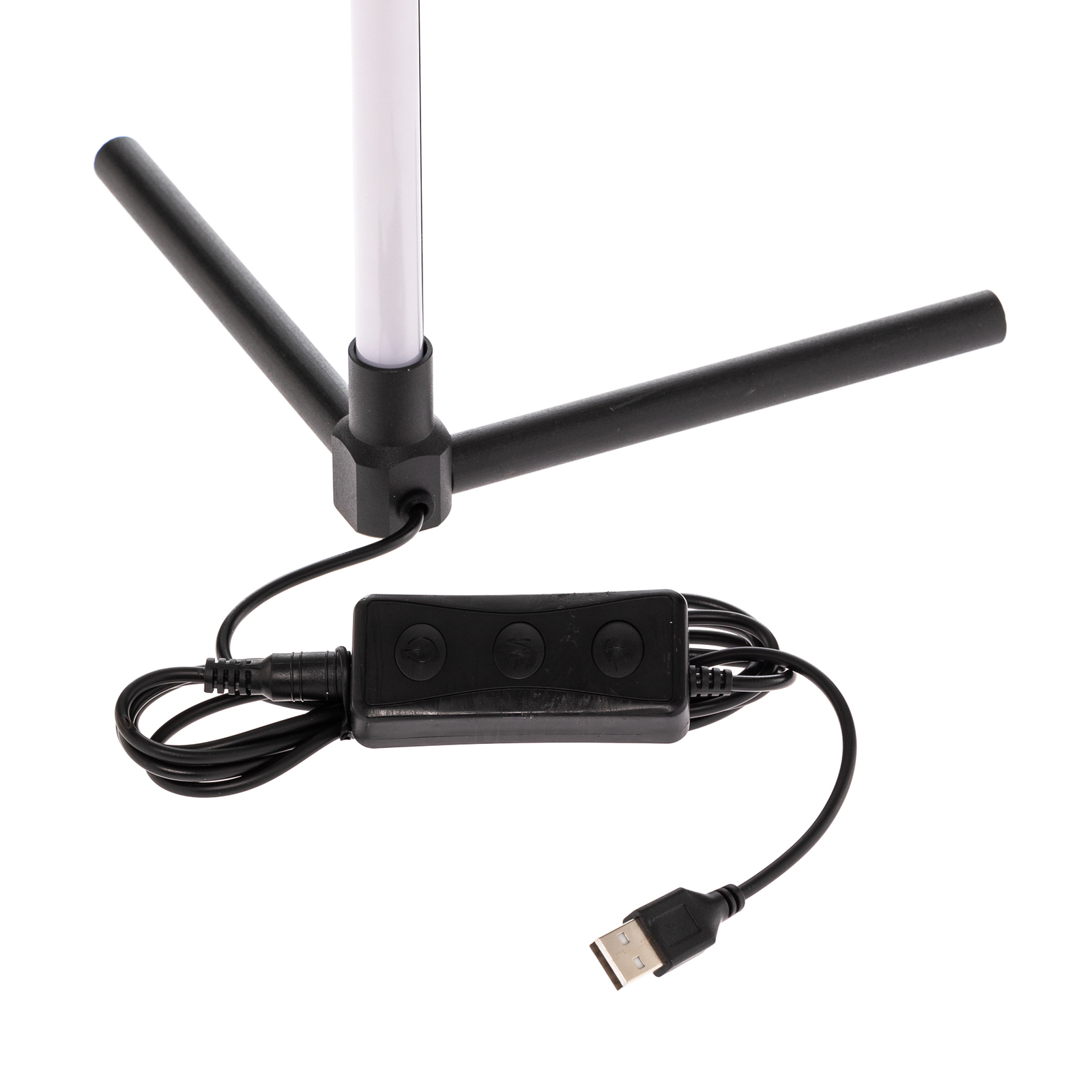 Lindby Smart Lampe de table LED Denveras, Tuya, USB, RGBW, CCT