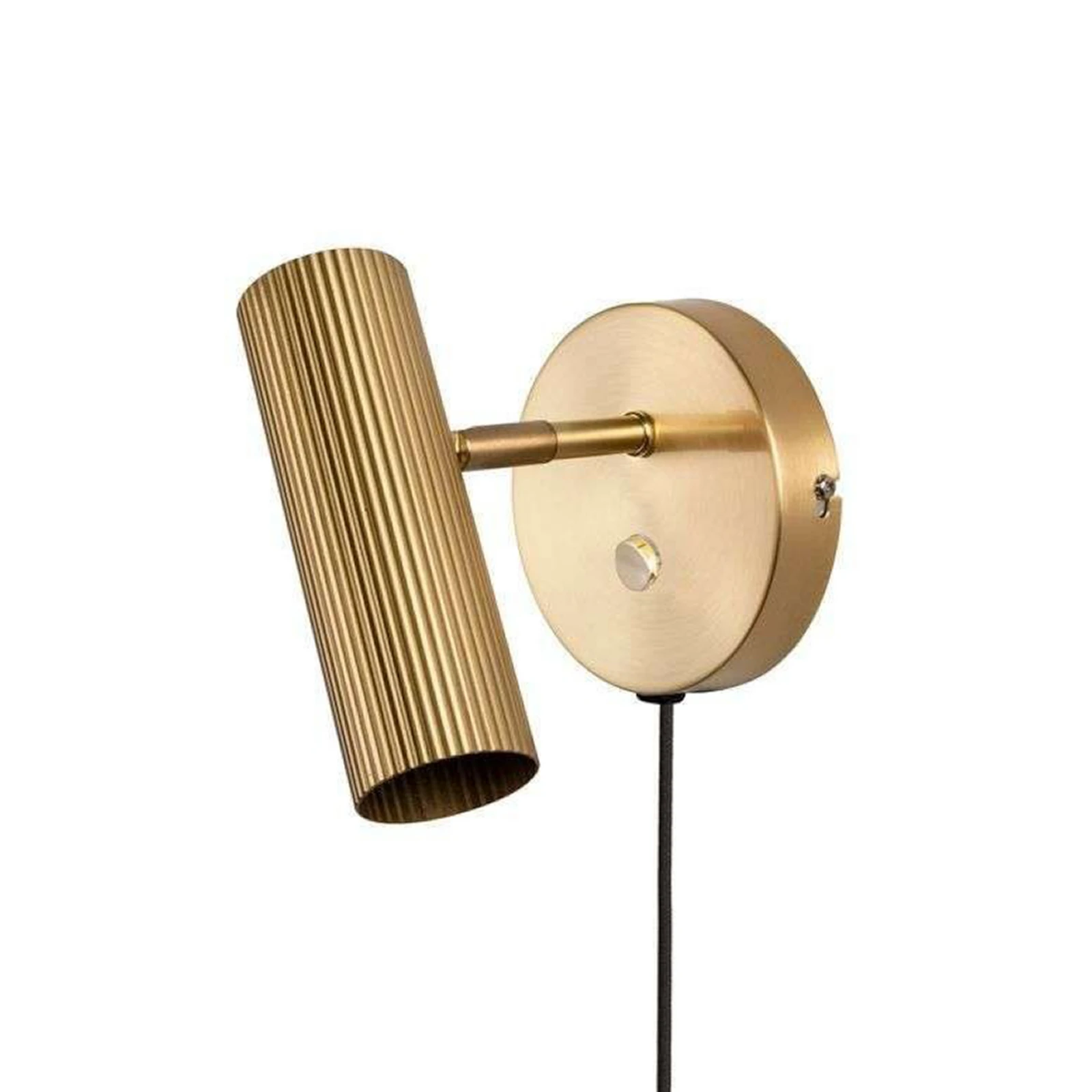 Globen Lighting Applique Hubble, ottone spazzolato
