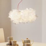 Slamp Clizia Pixel suspension câble rouge Ø 53 cm