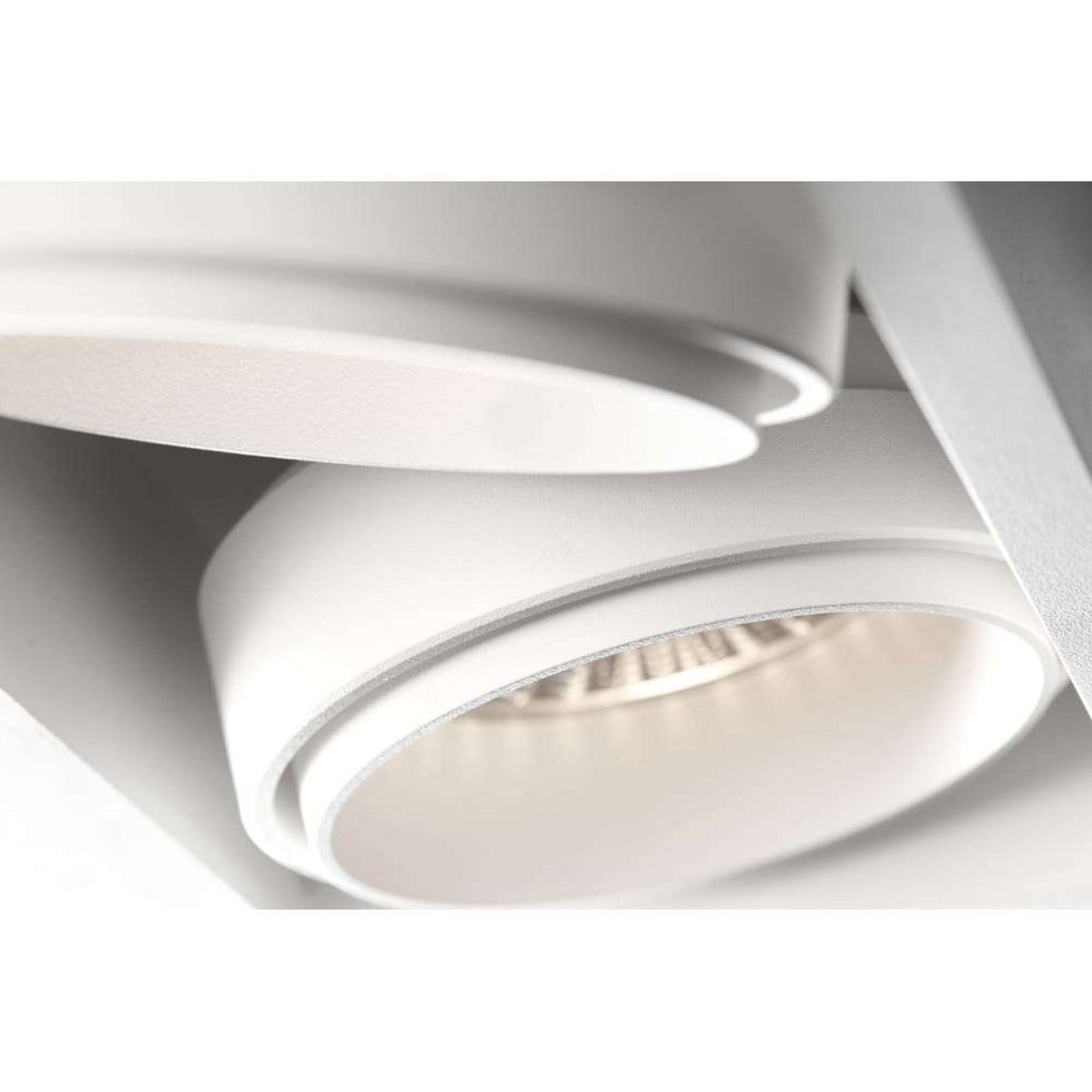 Ghost 2 Indbygningsspot 12,6W 2700/3000K Hvid LIGHT-POINT - Stue - Aluminium billede