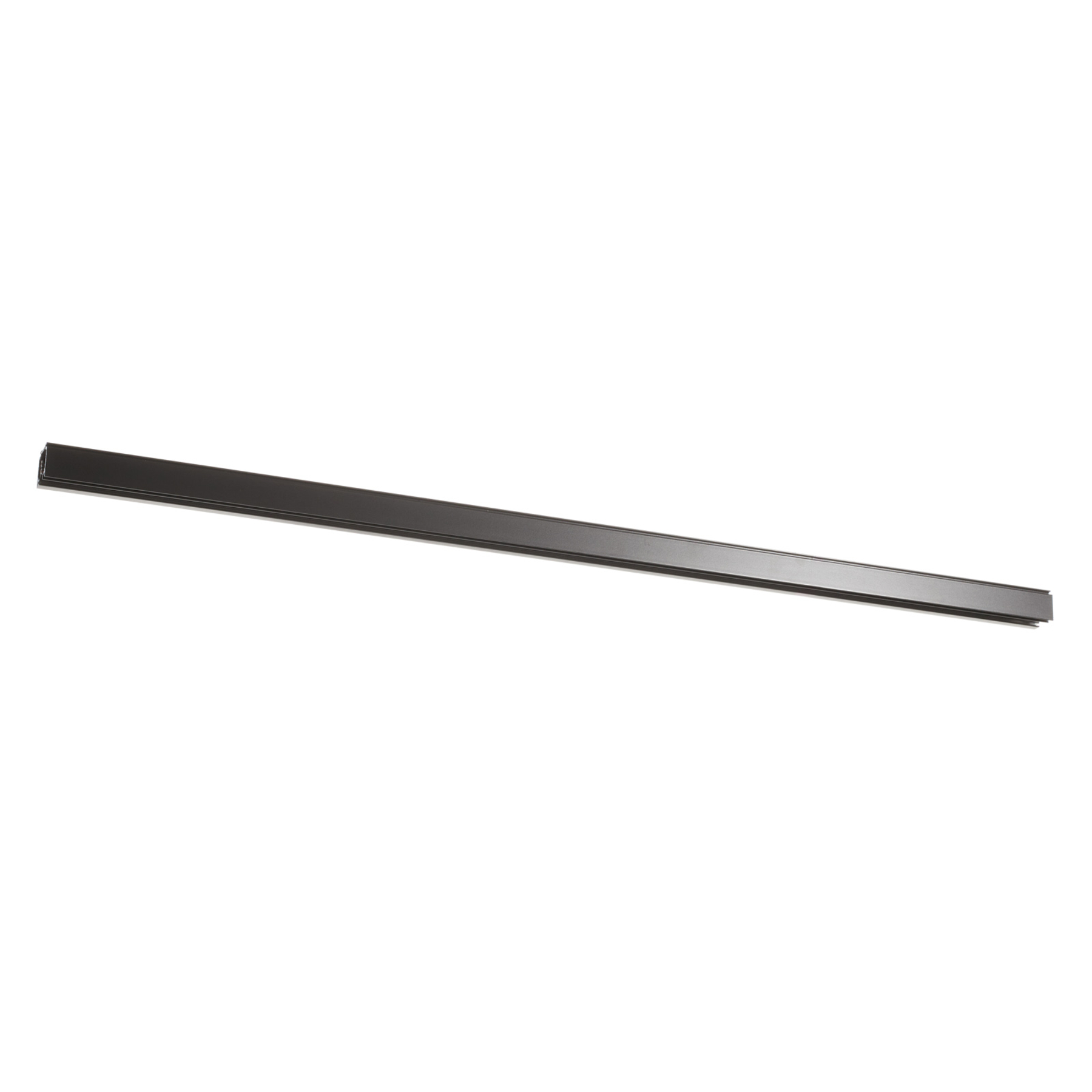 EUTRAC Eutrac 3-circuit surface-mounted track 2 m, black, aluminium, L: 200 cm, W: 3.6 cm, H: 3.2 cm