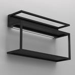 Applique murale Shelf, noir, acier, longueur 60 cm, 1 x LED