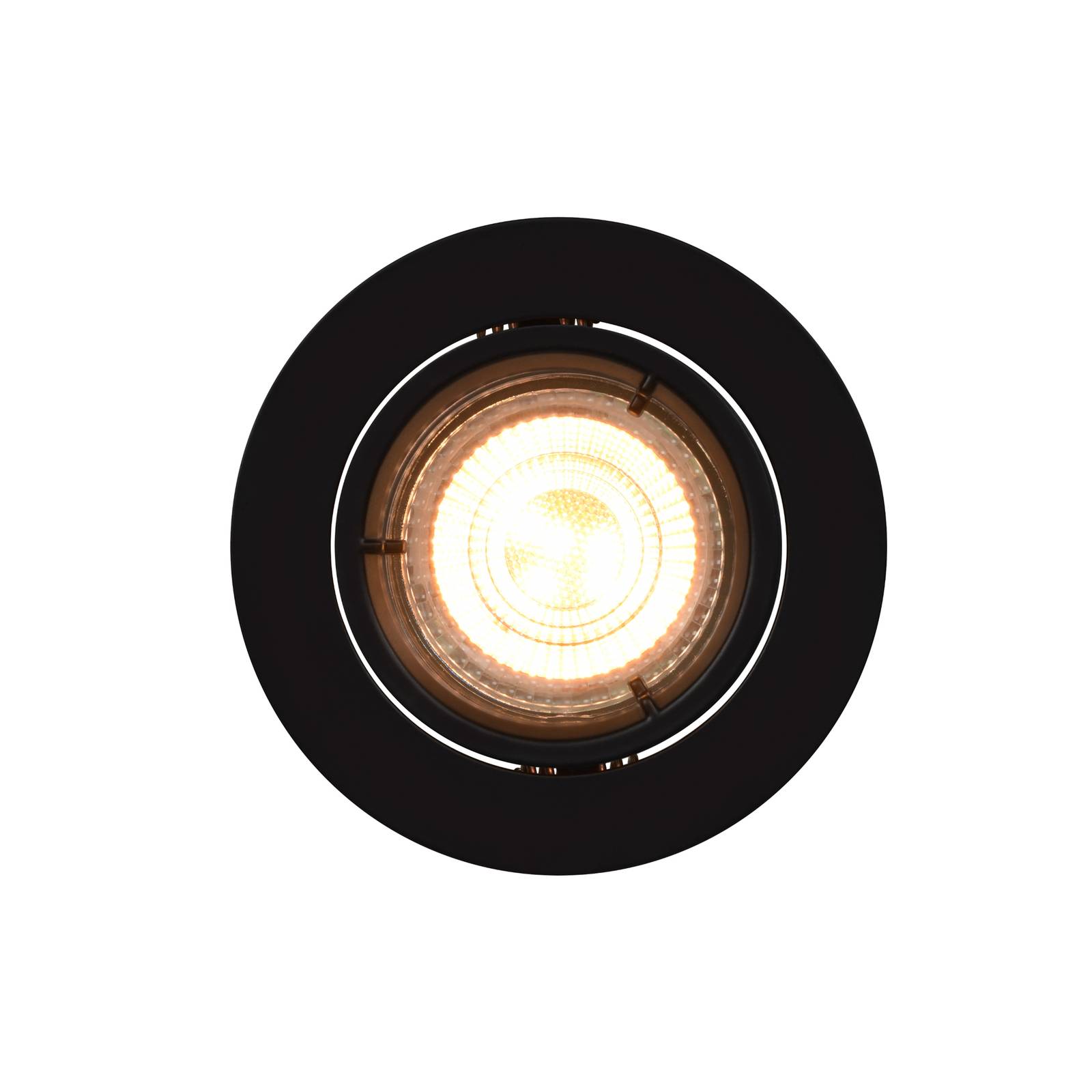 Nordlux Lampe encastrable LED Carina Smart 3x ronde noire