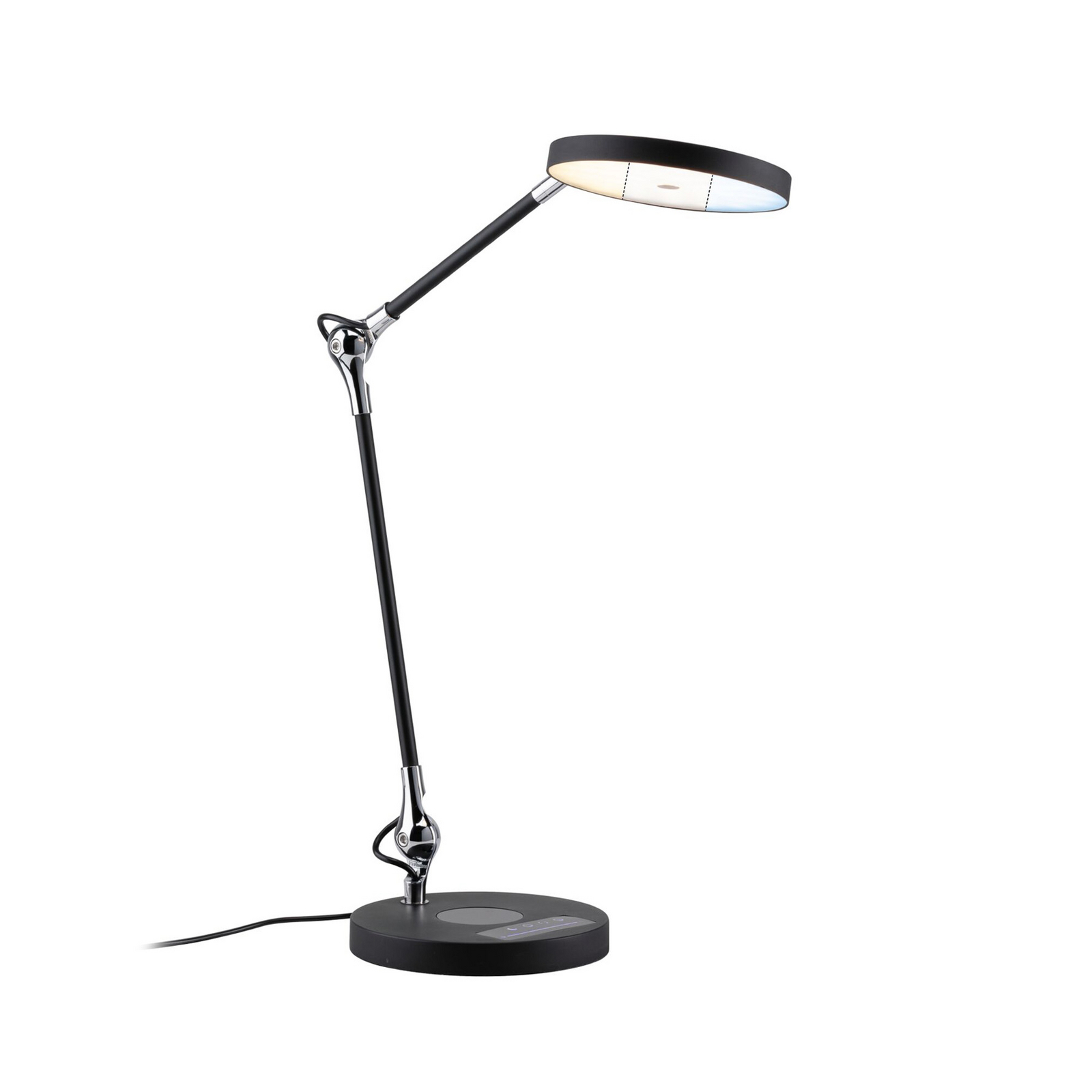 lampe à poser Numis noire - Paulmann
