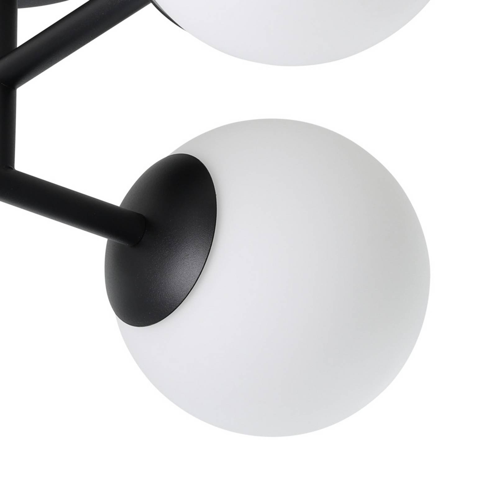 Lampa sufitowa EGLO CASTROVIDO, czarna, 48 cm, 4-punktowa, IP44, G9-LED