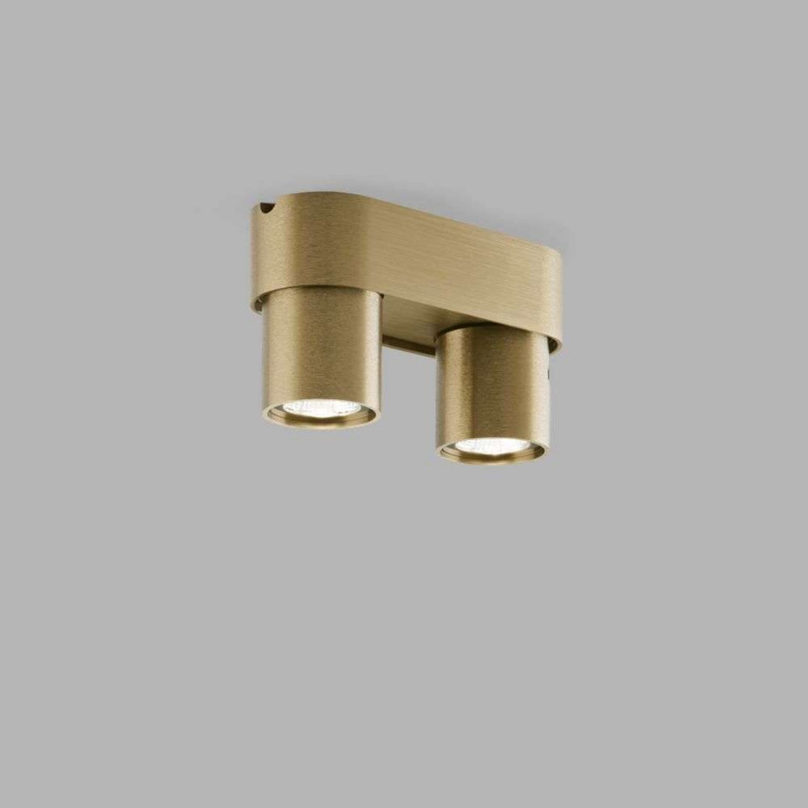 Aura C2 Deckenleuchte 2700/3000K Brass LIGHT-POINT - Wohnzimmer - Aluminium
