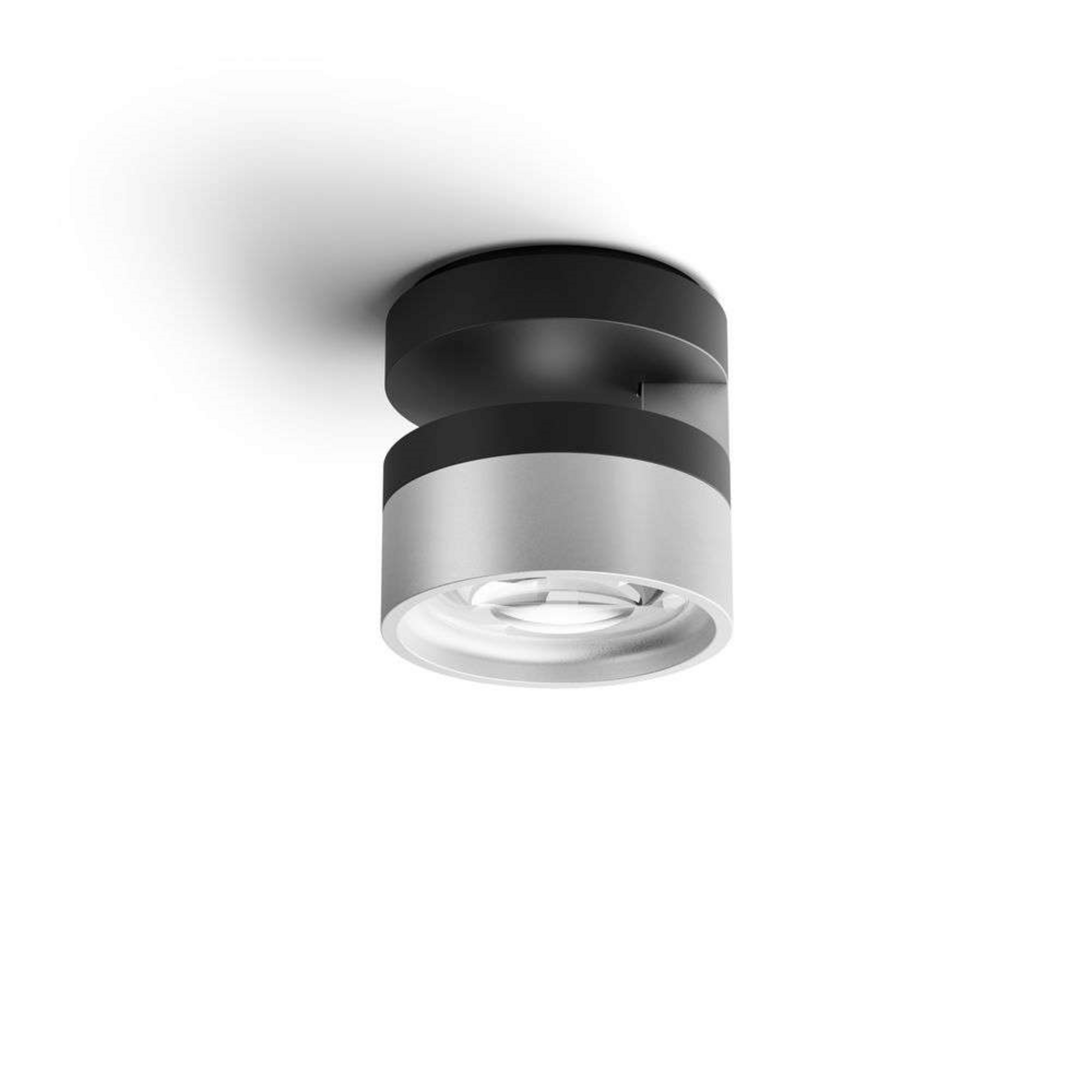 Blade C1 Slim Lampa Sufitowa Matt Black/Satin Silver - Light-Point