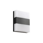 Teekon LED vanjska zidna svjetiljka, 20 cm, IP44, antracit - Prios