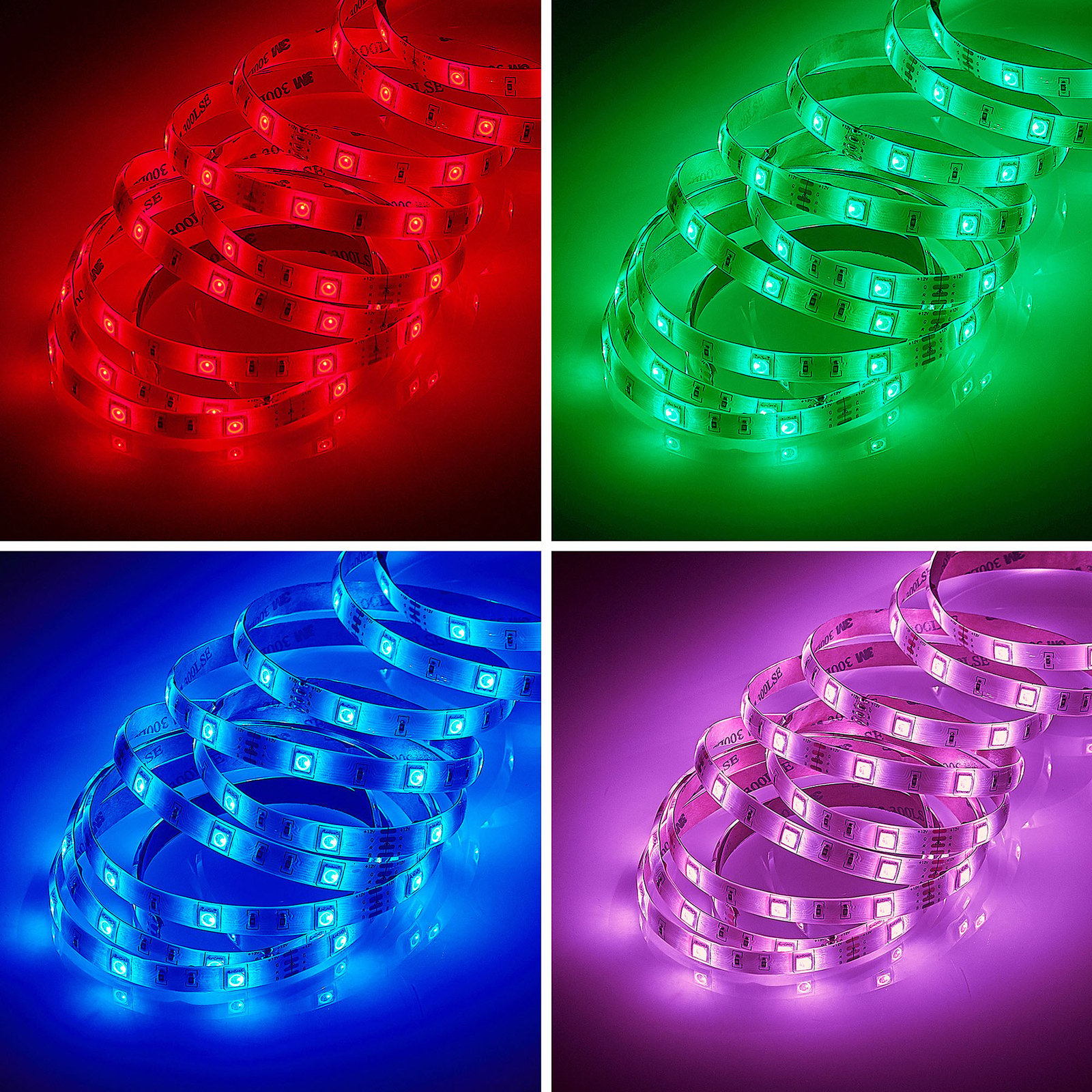 Prios Mekhi LED pásik, RGB, 5 m