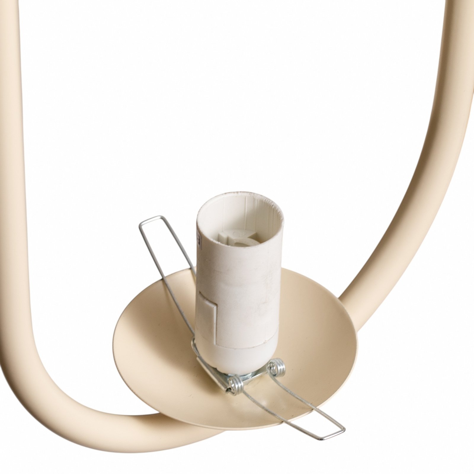 Hängeleuchte Dione, opal/creme, 1-flammig