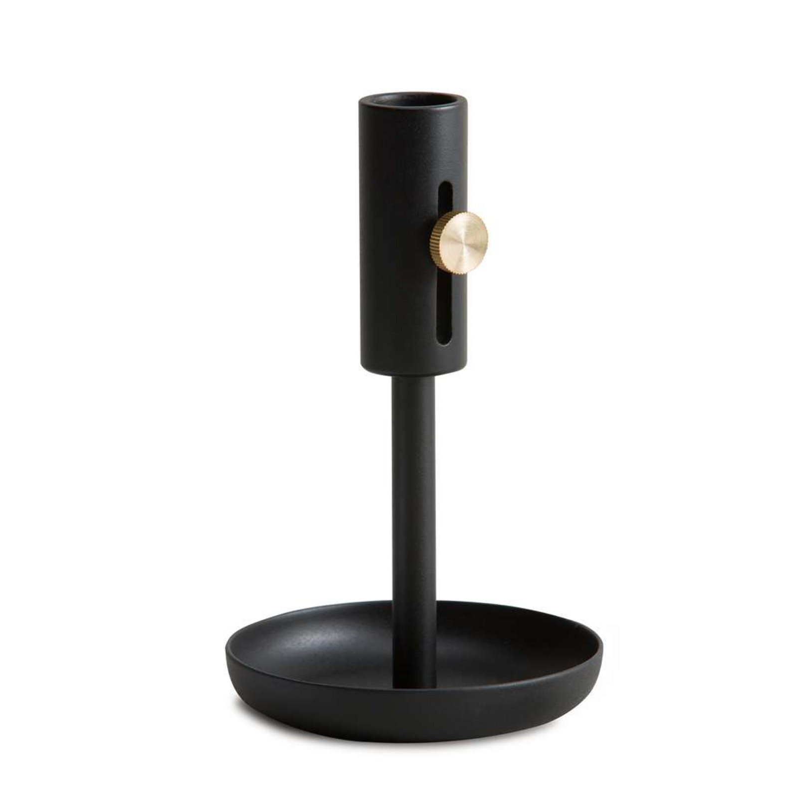 Granny Candle Holder High Black - Northern