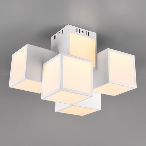 Trio WiZ Oscar LED-Deckenlampe 45x30cm