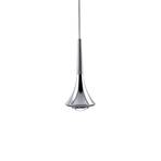 Rain Lustră Pendul 2700K Brushed Chrome - Lodes