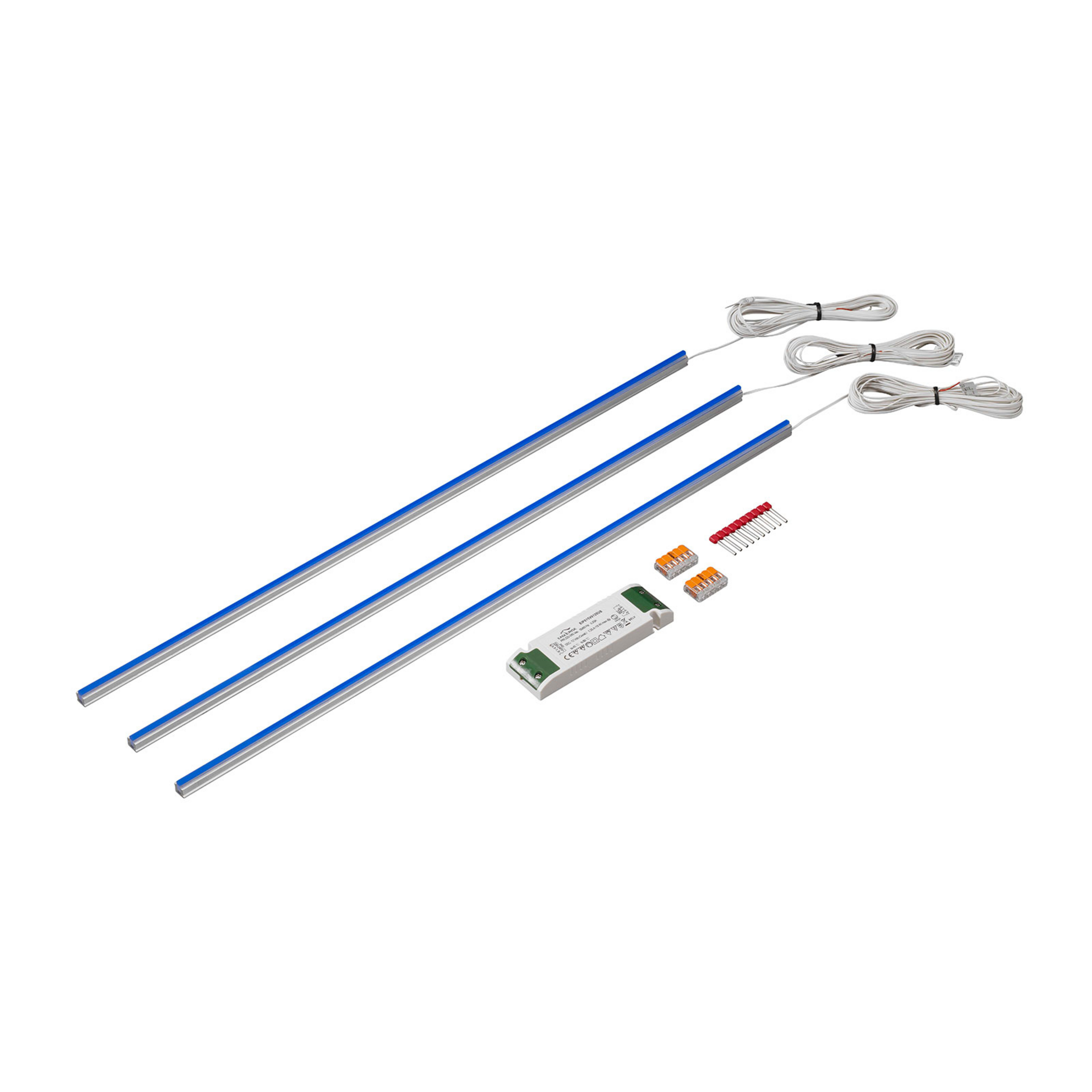 dot-spot LED-Lignes lumineuses Set sl 3,5, bleu, 60 cm