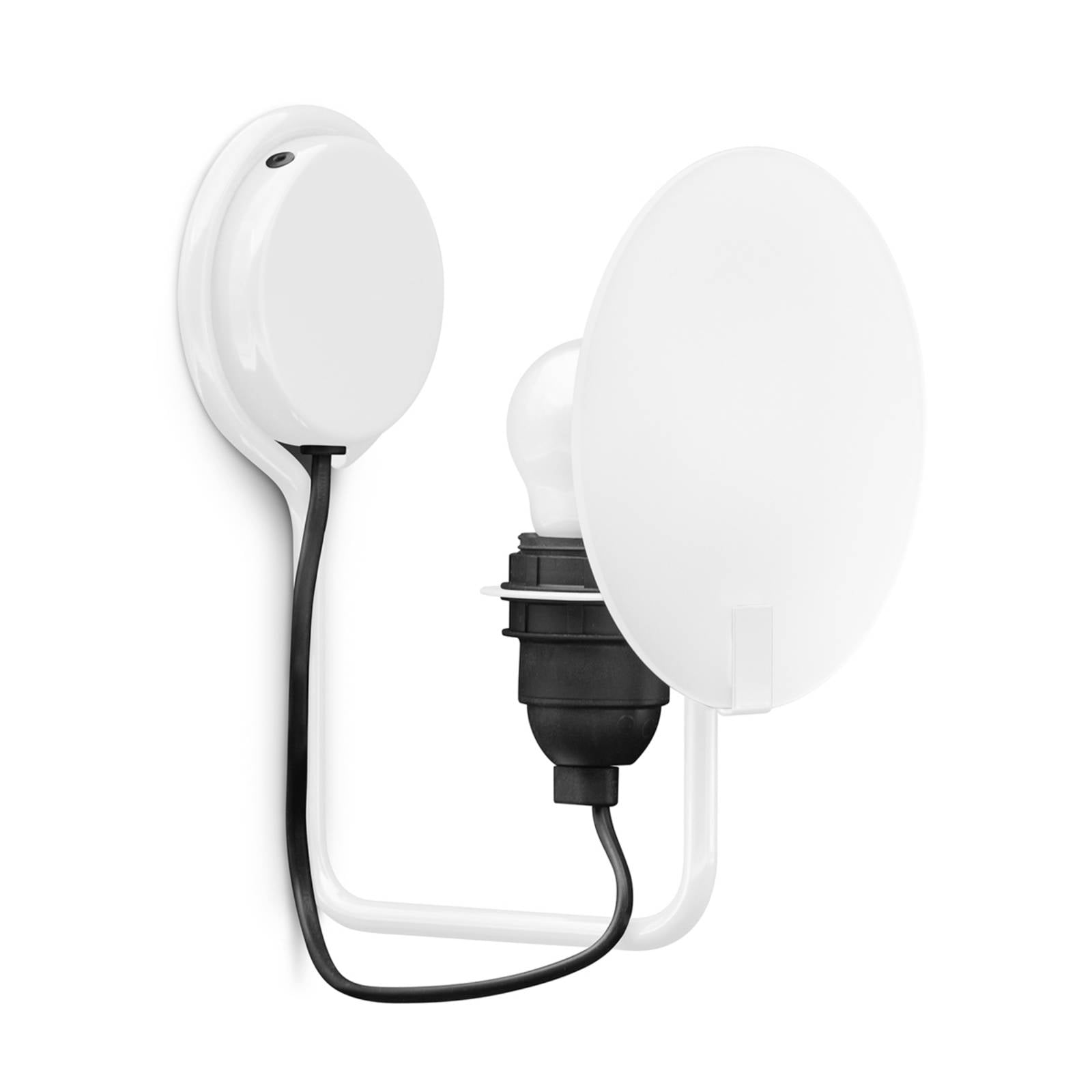 Stilnovo Bugia LED-Wandleuchte, einflammig weiß