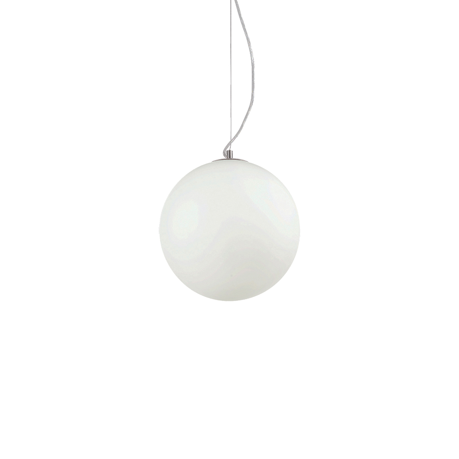 Ideal Lux Mapa pendant light made of glass Ø 30 cm