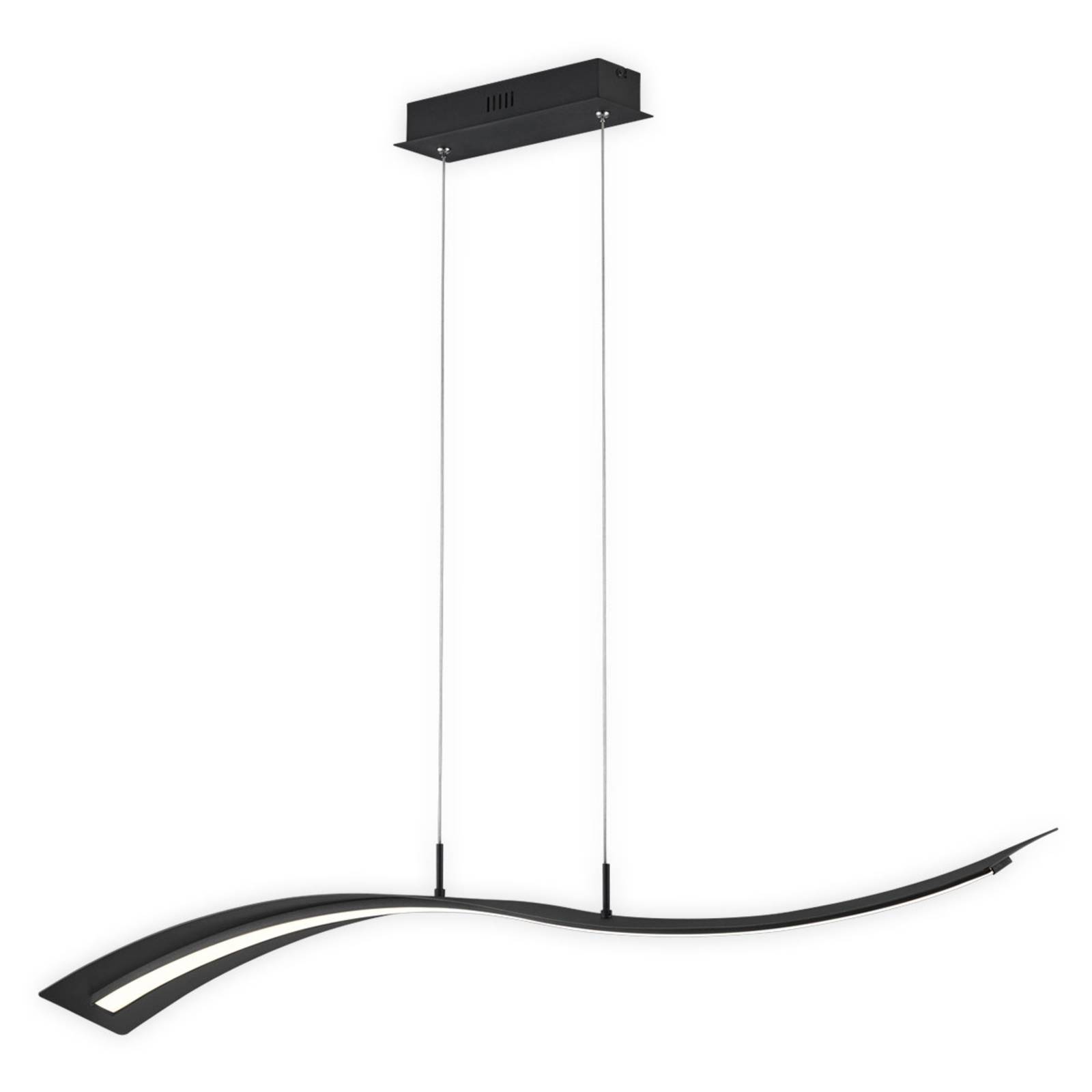 Suspension LED Salerno SwitchDim noire mate