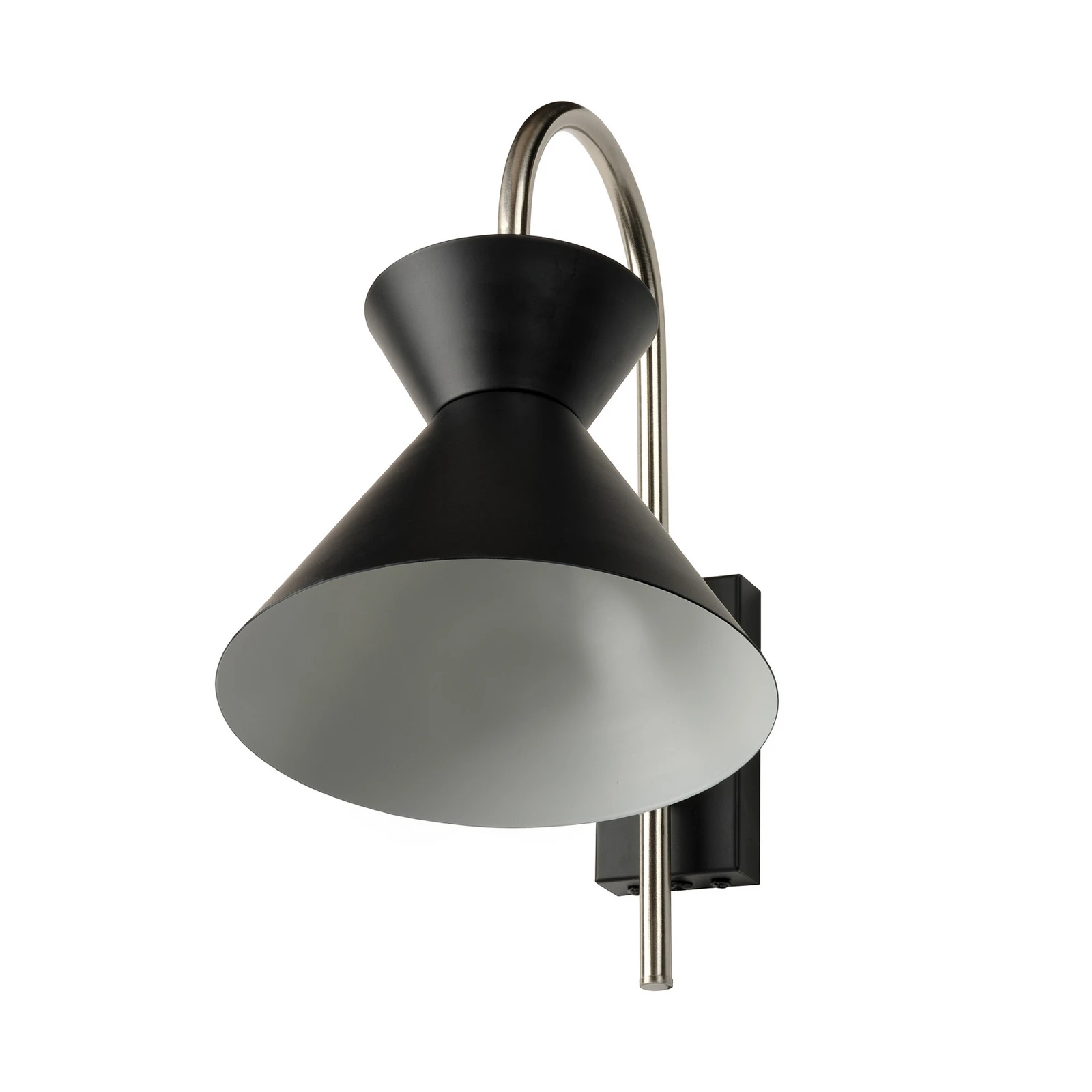 Aplică OSRAM Decor Waist, oțel, negru, E27, ștecher