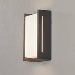 Indus LED outdoor wall light, anthracite
