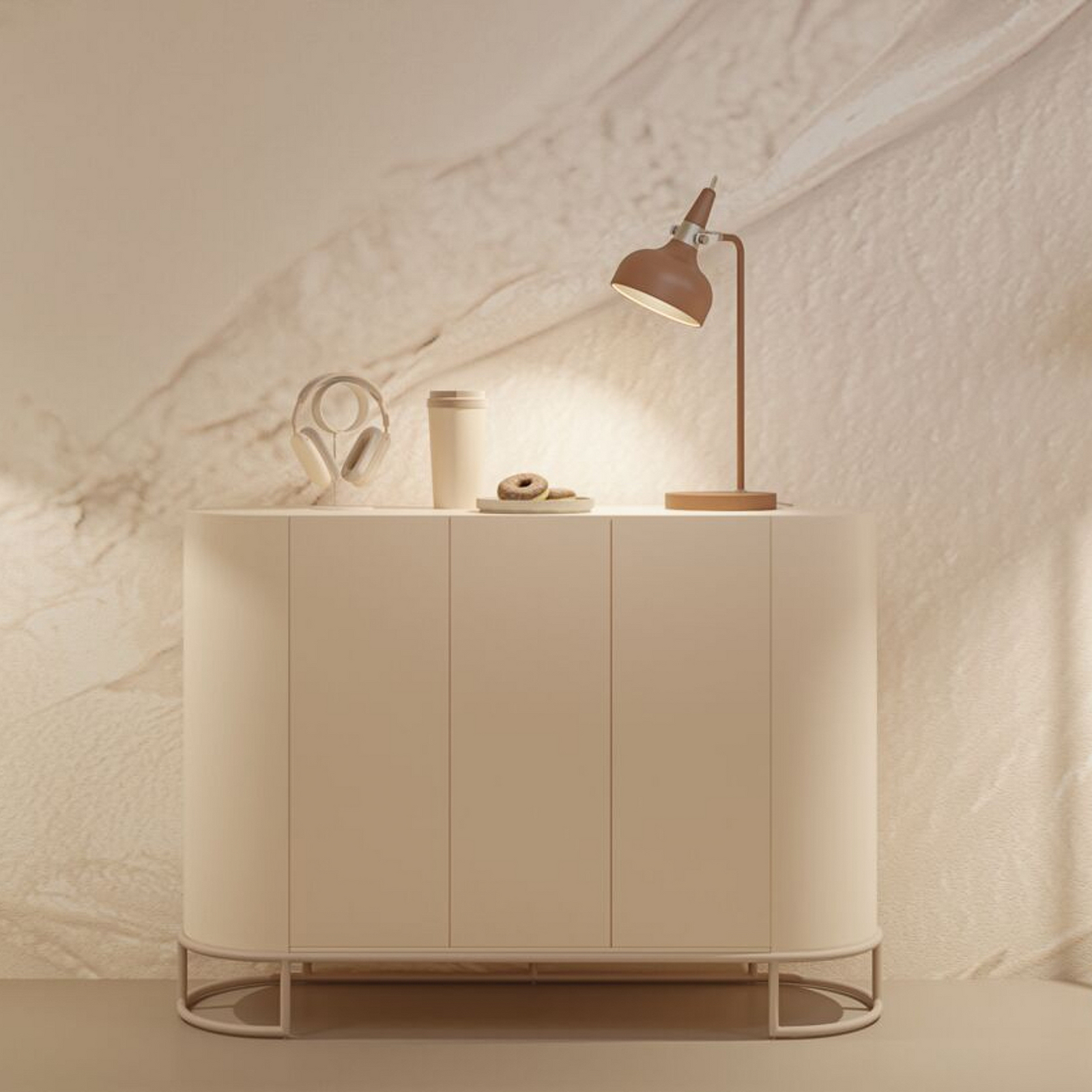 Paulmann Juna STYLE table lamp, brown, height 51 cm, metal Paulmann Juna STYLE table lamp, brown, height 51 cm, metal