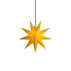 STERNTALER Gwiazda LED, żółta, Ø 15 cm, 9 ramion, IP44 bateria