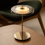 UMAGE LED-Akkulampe Asteria MOVE messing poliert Glas/Metall