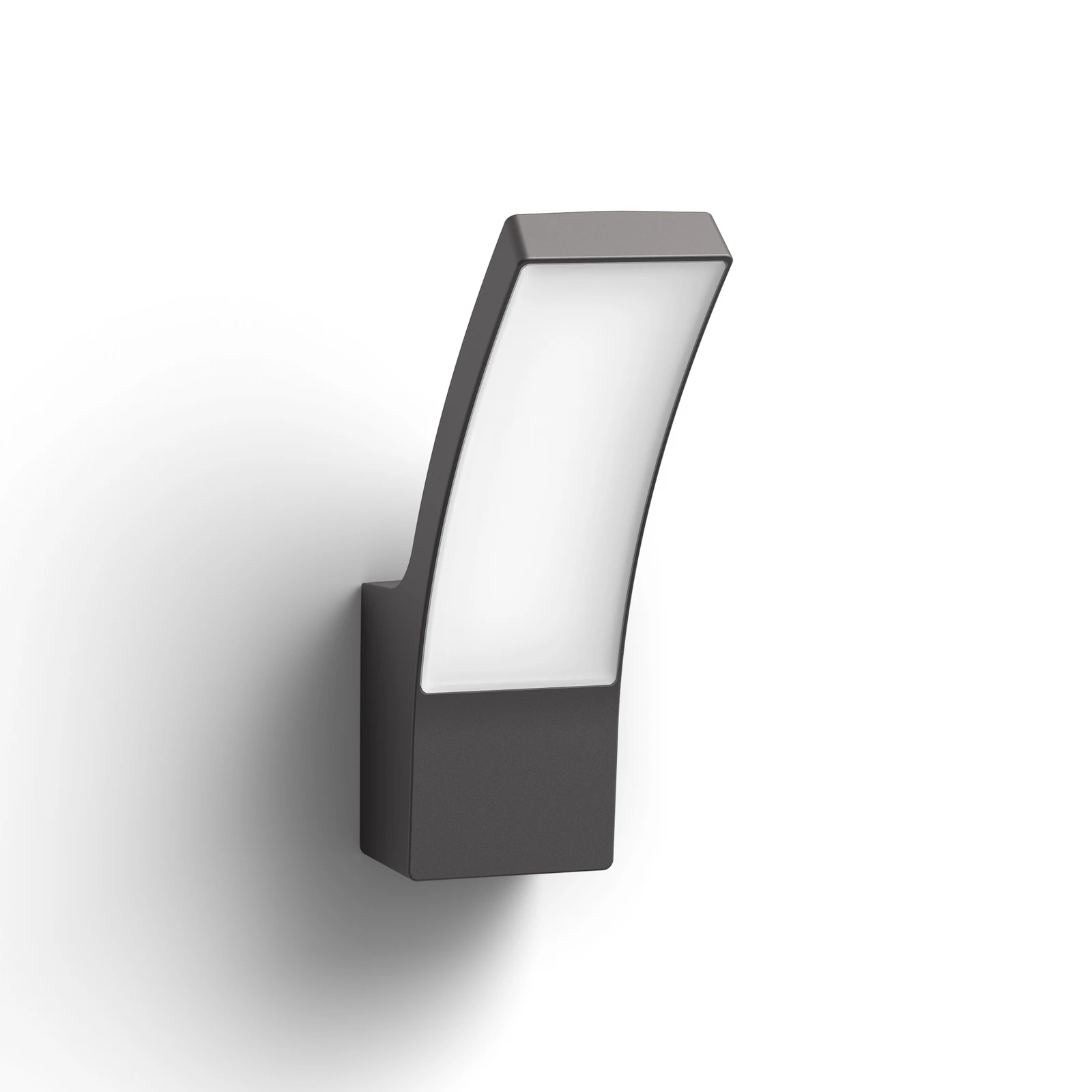 Philips Splay LED-Außenwandlampe anthrazit 4.000 K